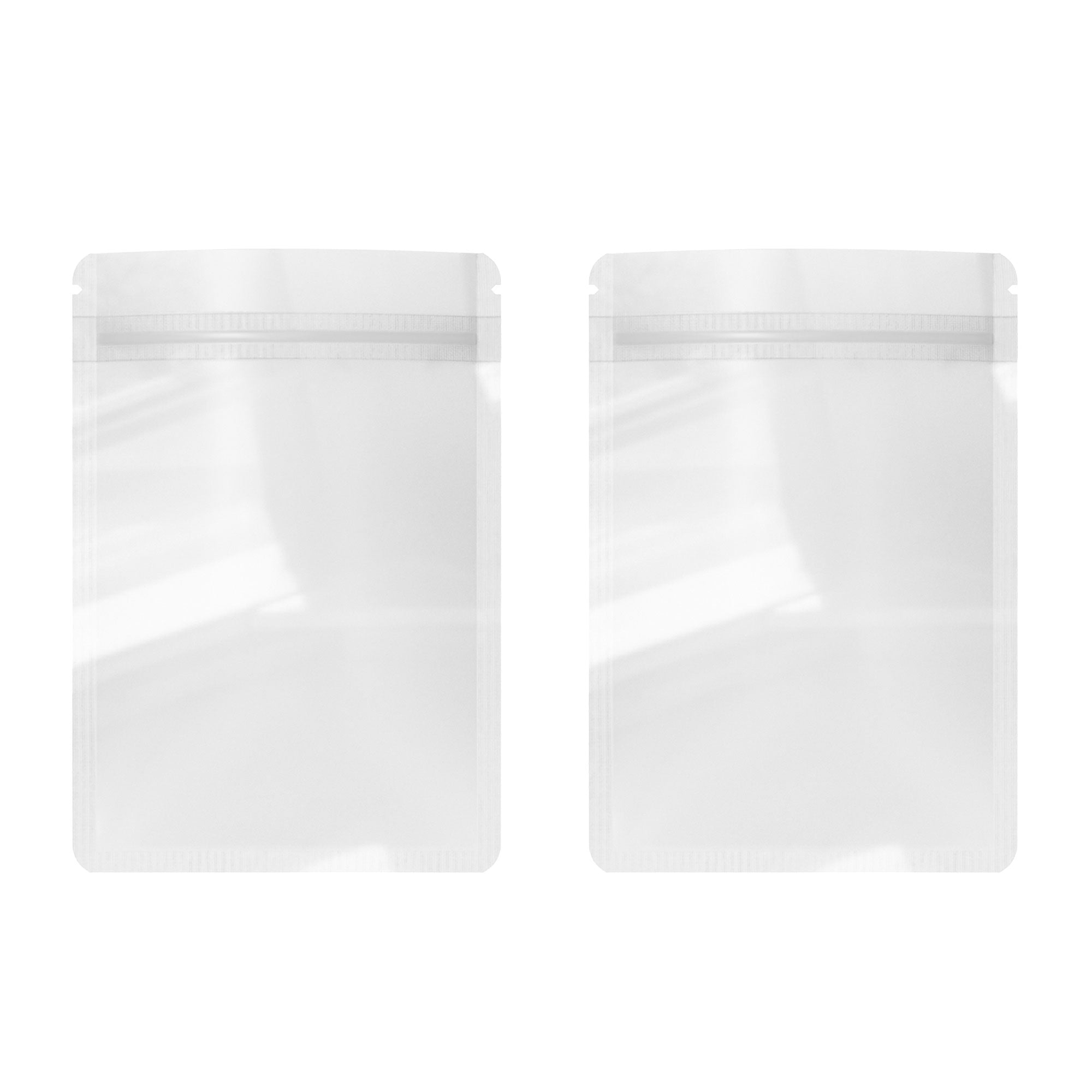 Customizable Frosted Translucent Polyethylene Flat Zipper Customizable Frosted Translucent Polyethylene Flat Zipper