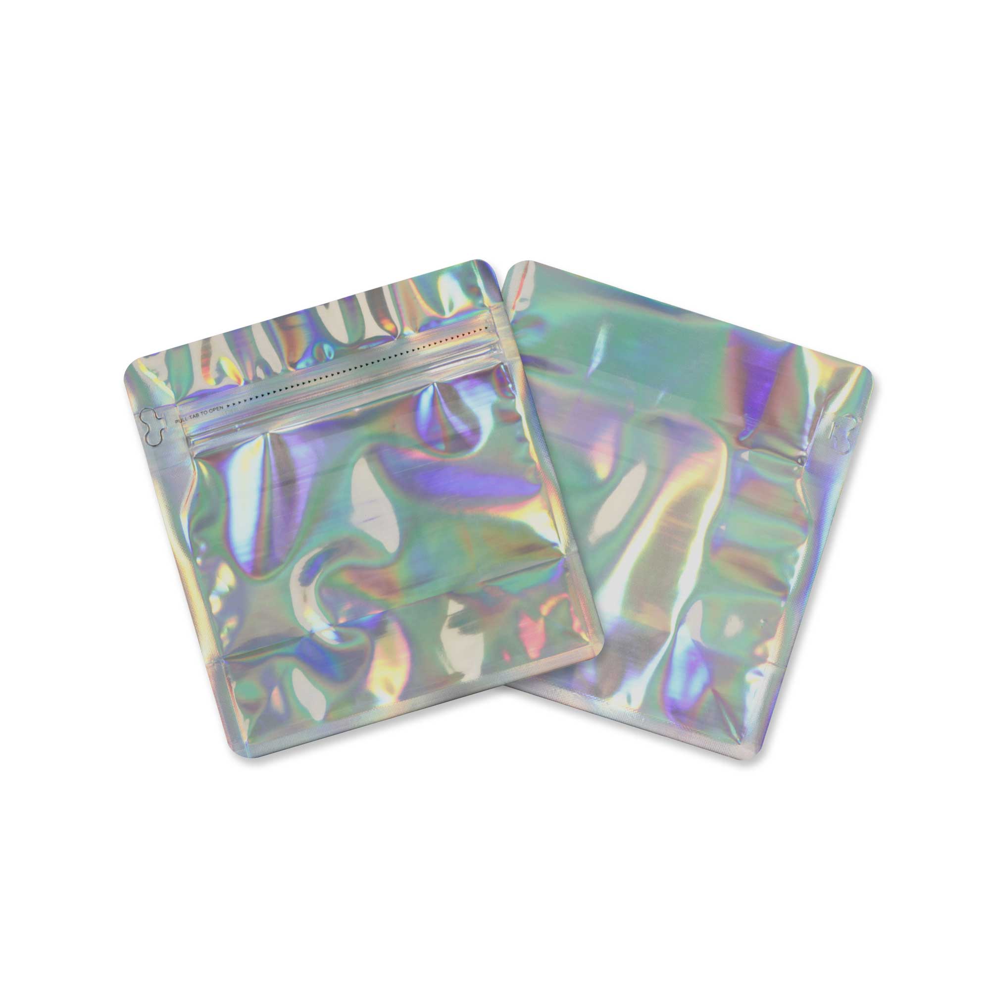 Customizable Glossy Double Sided Diamond Holographic Stand