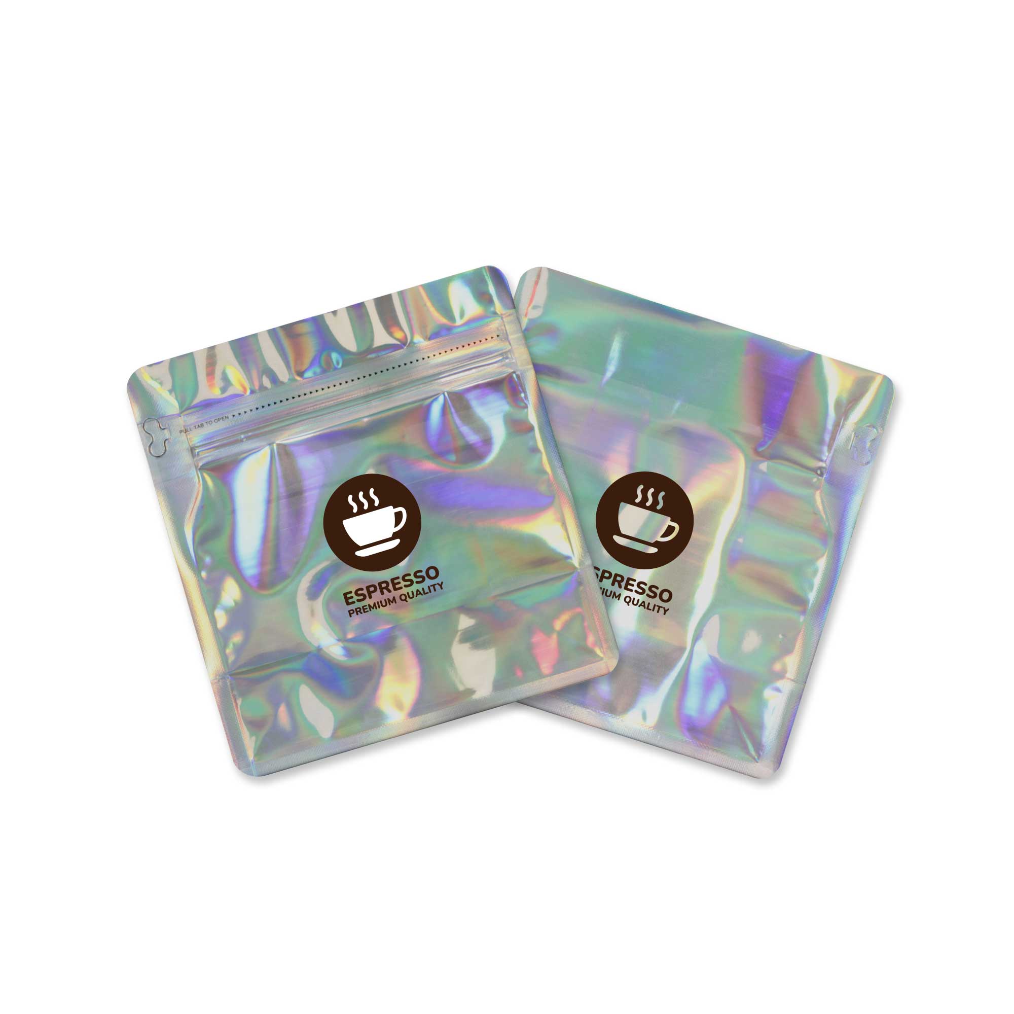 Customizable Glossy Double Sided Diamond Holographic Stand Customizable Glossy Double Sided Diamond Holographic Stand
