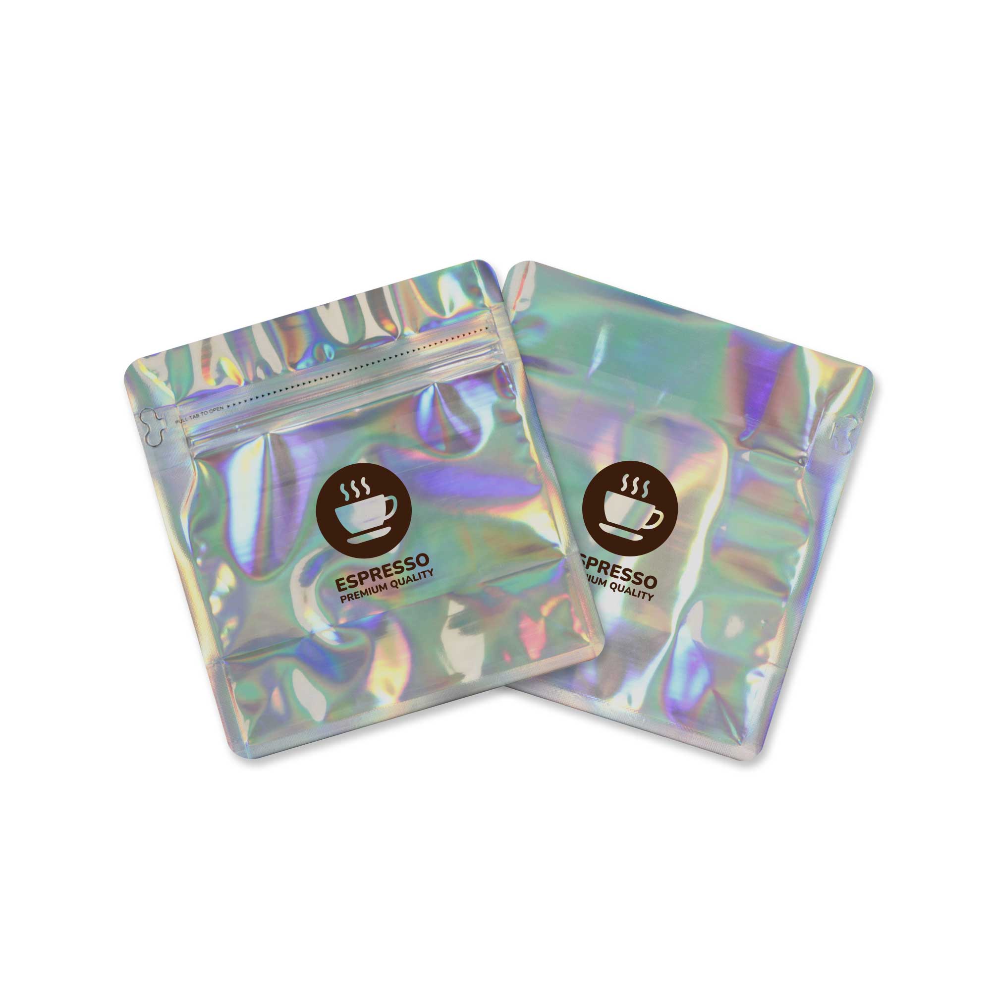 Customizable Glossy Double Sided Diamond Holographic Stand Customizable Glossy Double Sided Diamond Holographic Stand