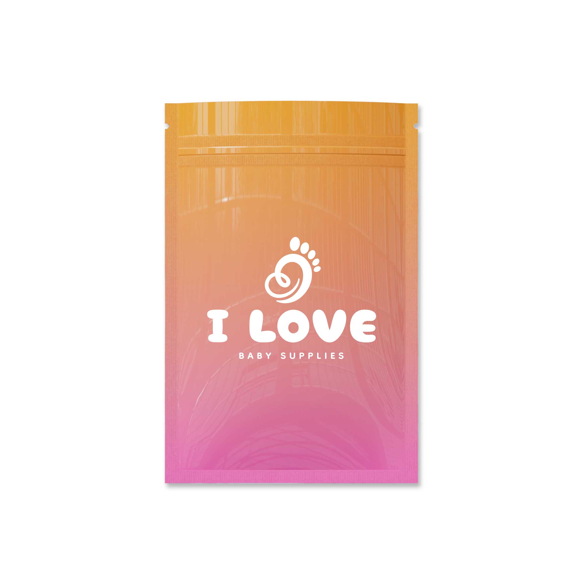 Glossy Double-Sided Two-Tone Ombre Gradient Mylar bag Glossy Double-Sided Two-Tone Ombre Gradient Mylar bag