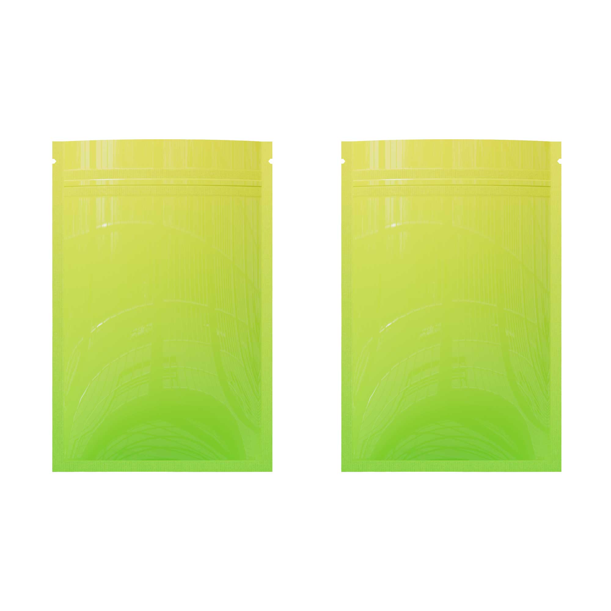 Glossy Double-Sided Two-Tone Ombre Gradient Mylar bag Glossy Double-Sided Two-Tone Ombre Gradient Mylar bag