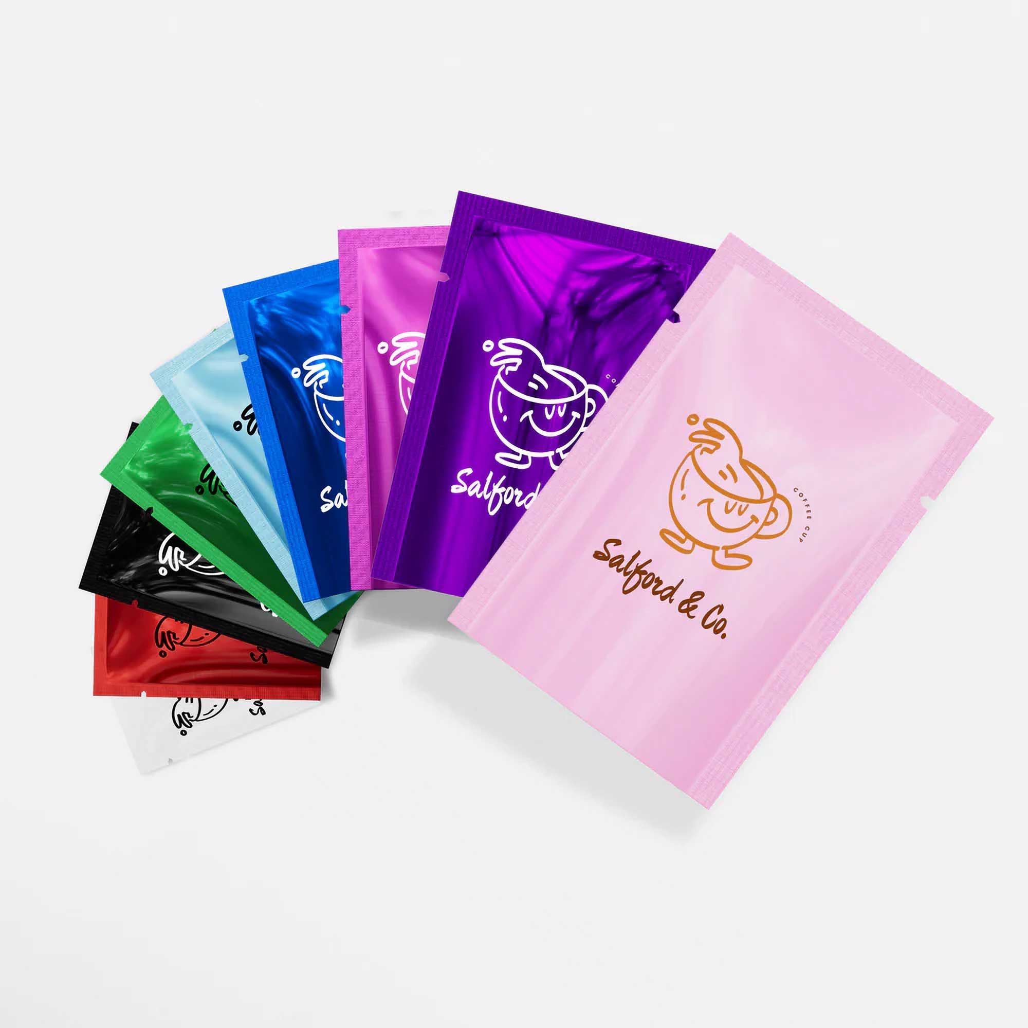 Customizable Glossy Mylar Foil Open Top Bags Customizable Glossy Mylar Foil Open Top Bags