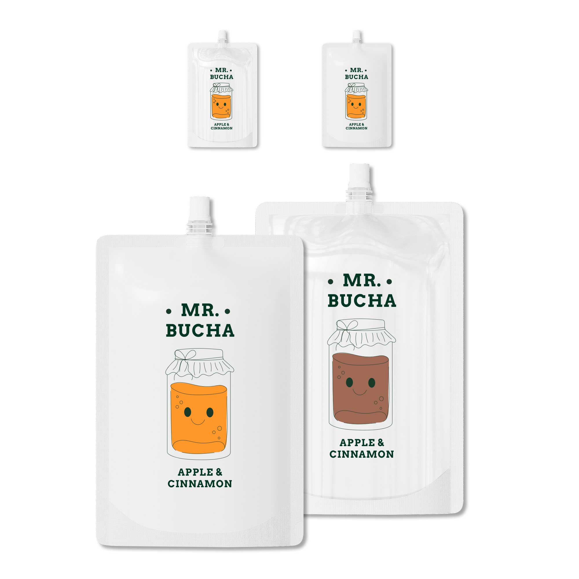 Customizable Glossy Plastic Bottle Pouch with Top Screw Cap Customizable Glossy Plastic Bottle Pouch with Top Screw Cap