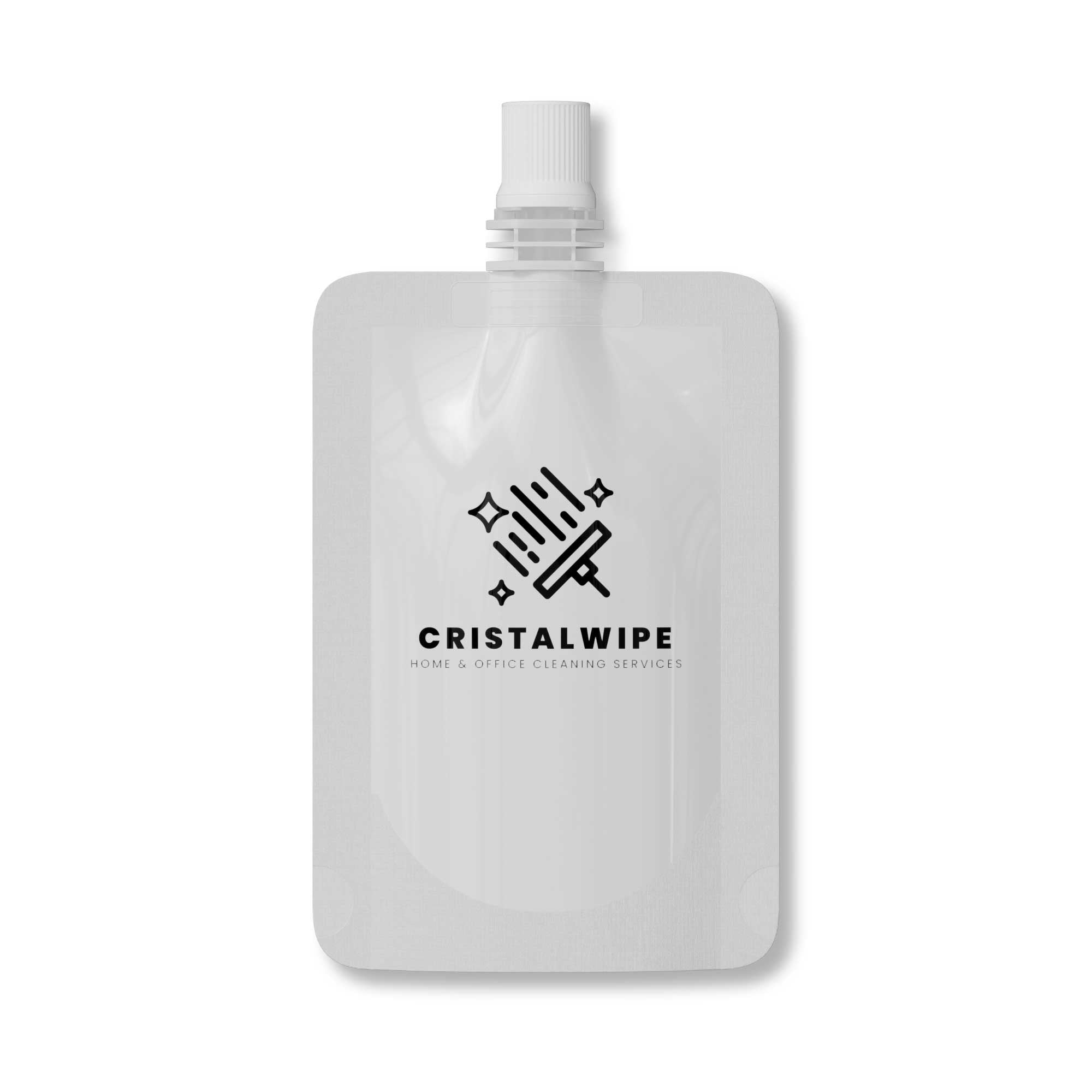 Customizable Glossy Plastic Bottle Pouch with Top Screw Cap Customizable Glossy Plastic Bottle Pouch with Top Screw Cap