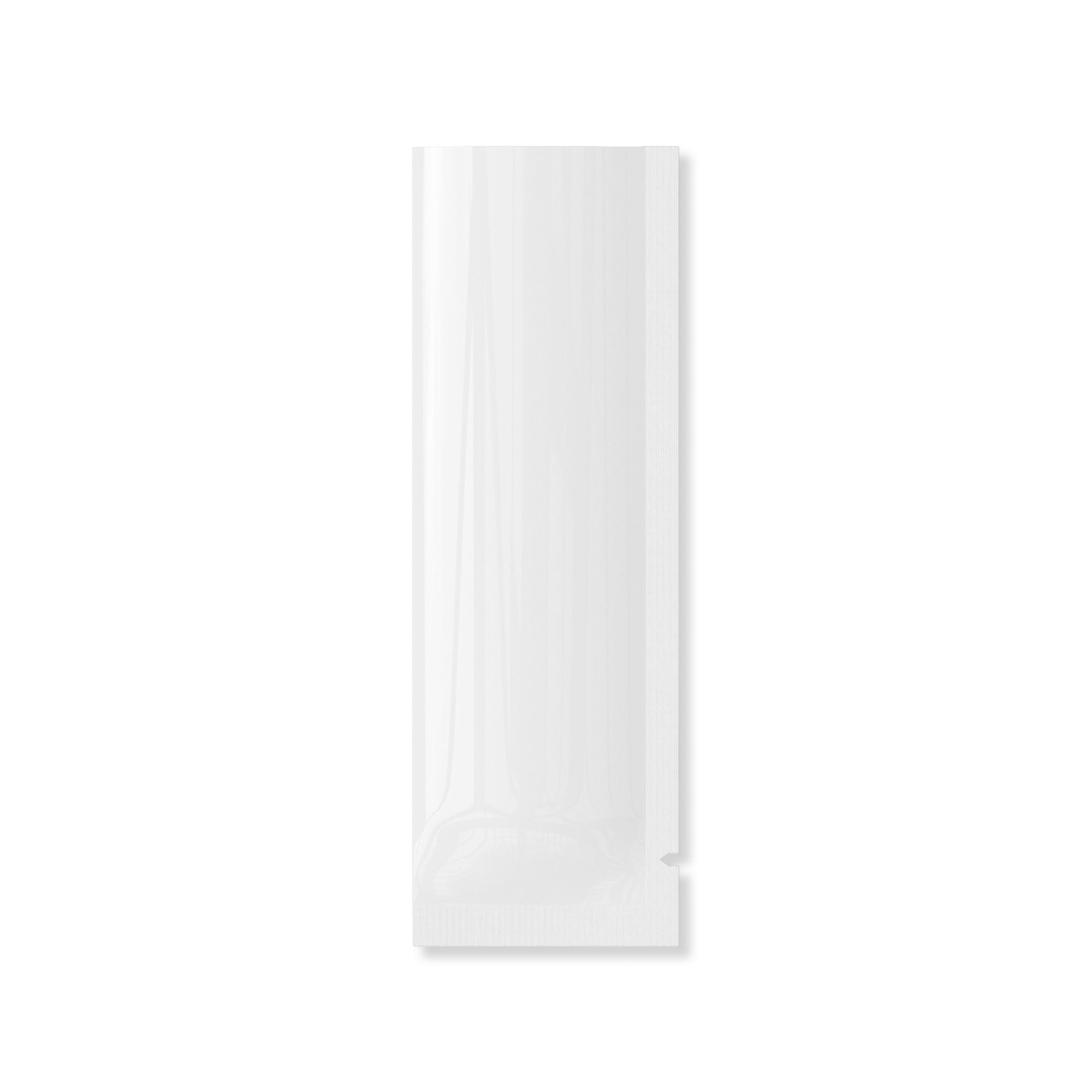Customizable Glossy Quartz Clear Plastic Flat Open Top Stick