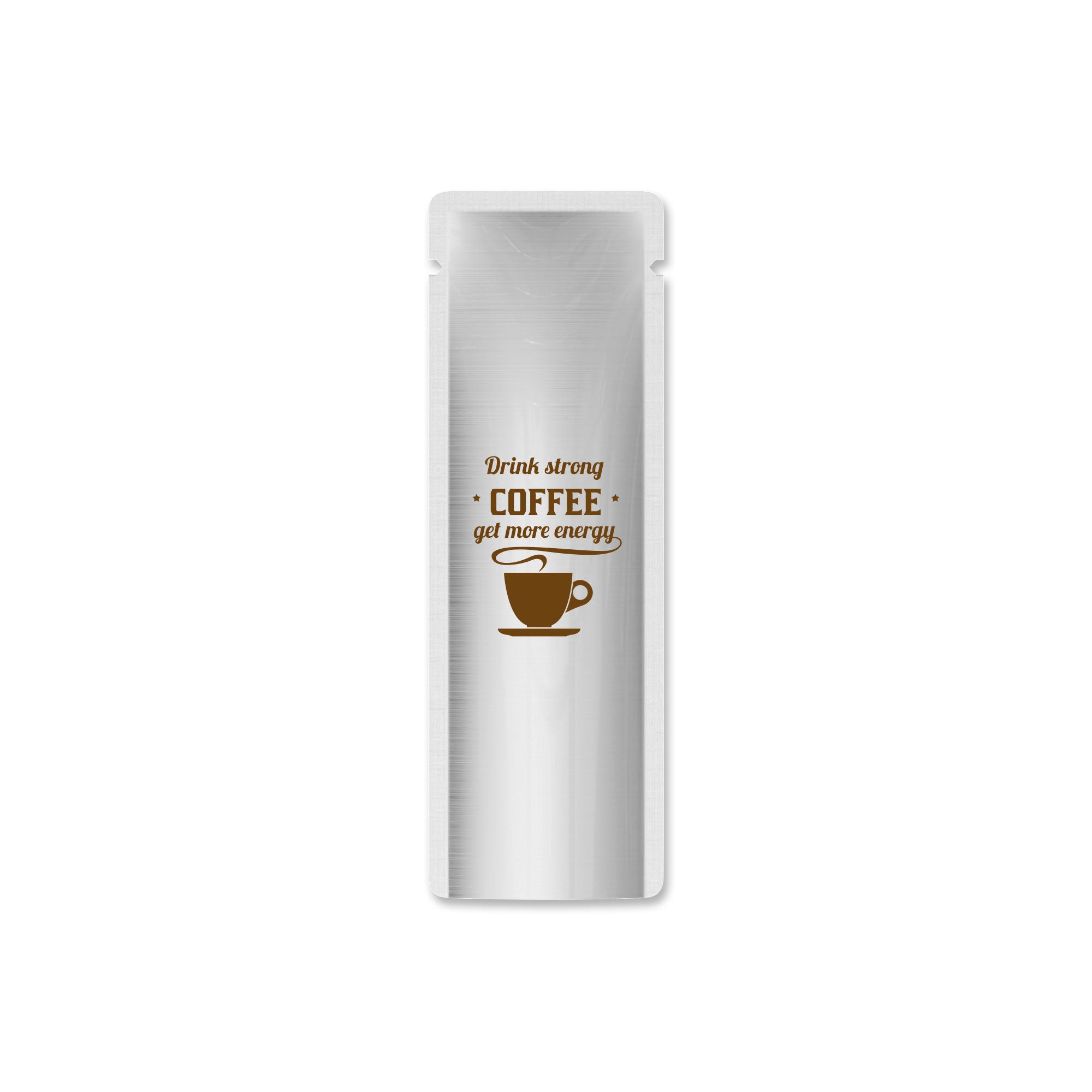 Customizable Iron Silver Aluminum Stick Pouches Bags with Customizable Iron Silver Aluminum Stick Pouches Bags with