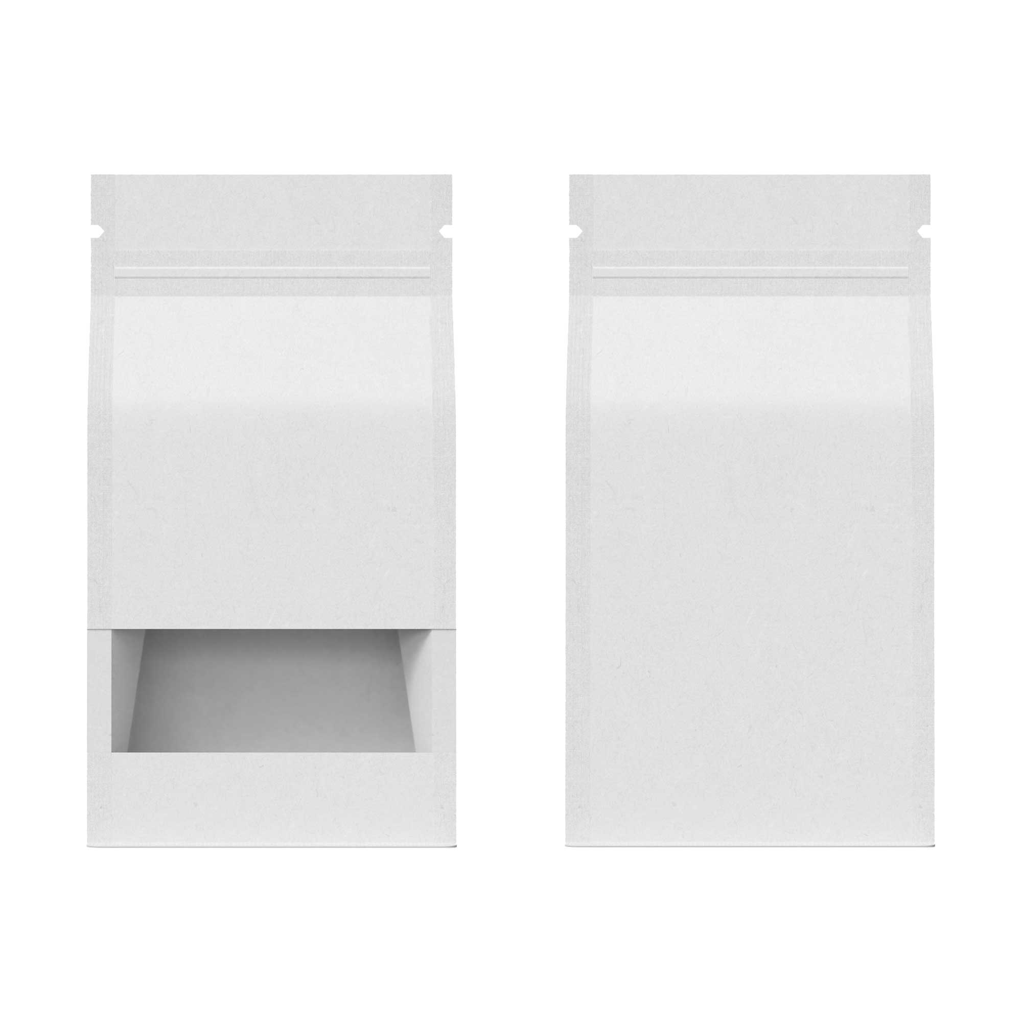 Customizable Kraft Parchment White Paper Side Gusset with Customizable Kraft Parchment White Paper Side Gusset with