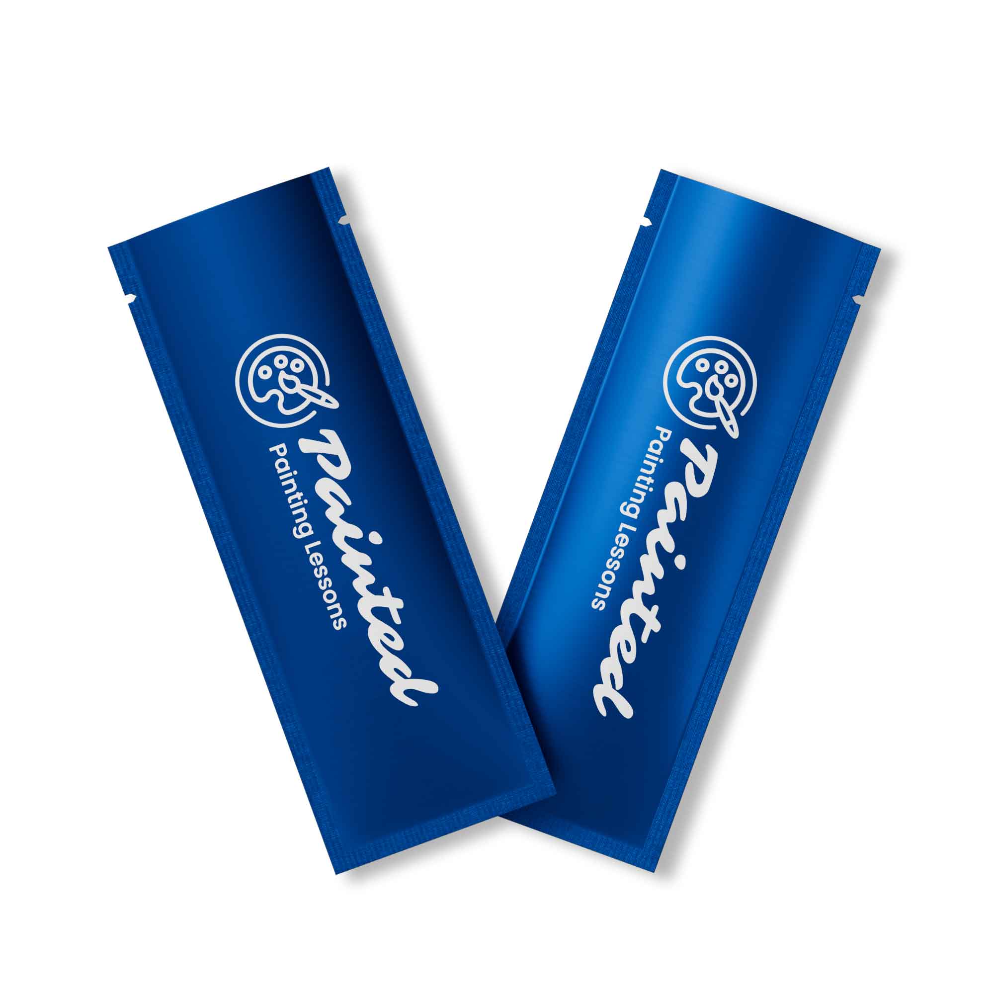 Customizable Long Metallic Aluminum Open Top Stick Pouches Customizable Long Metallic Aluminum Open Top Stick Pouches