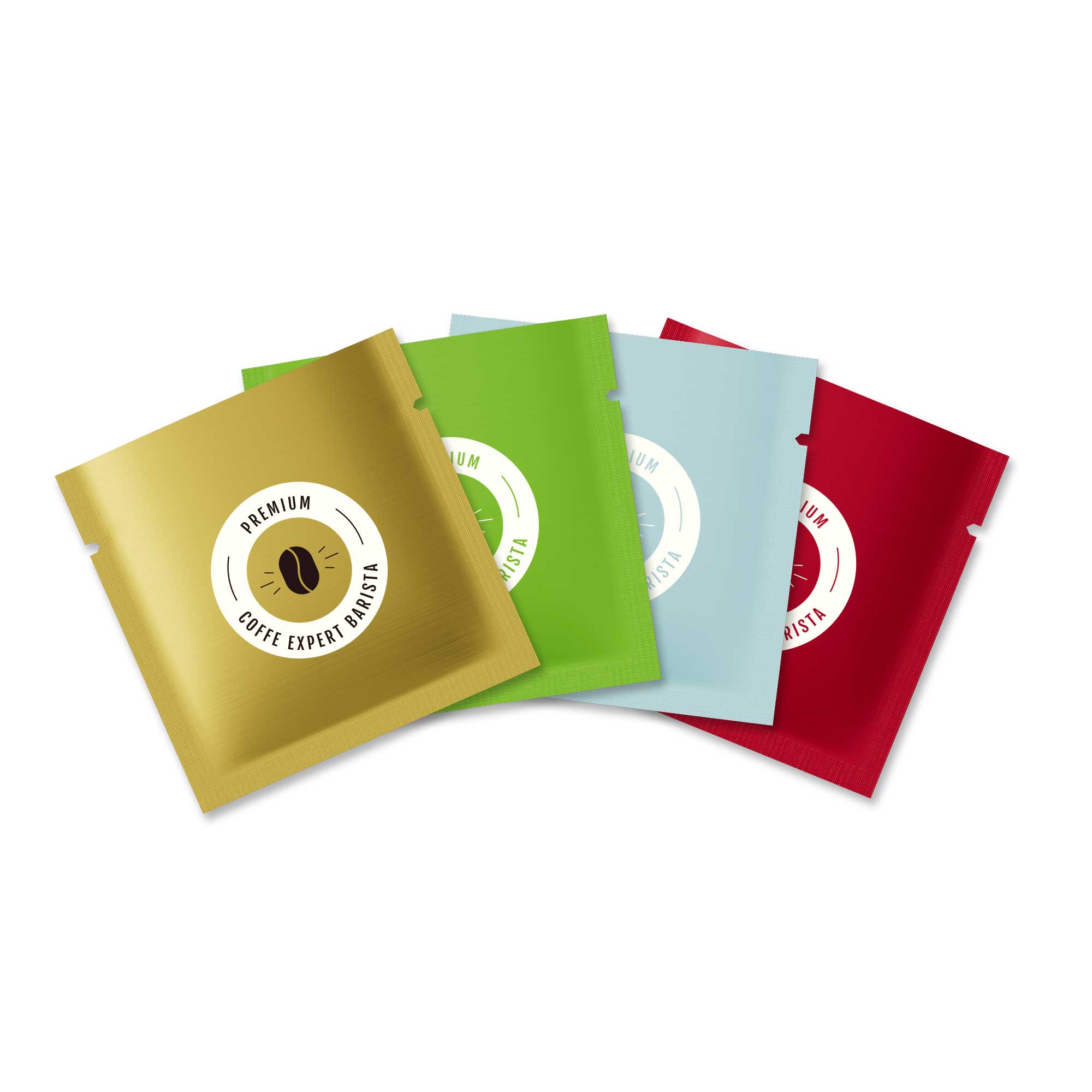 Customizable Matte Aluminum Foil Open Top Bags Customizable Matte Aluminum Foil Open Top Bags