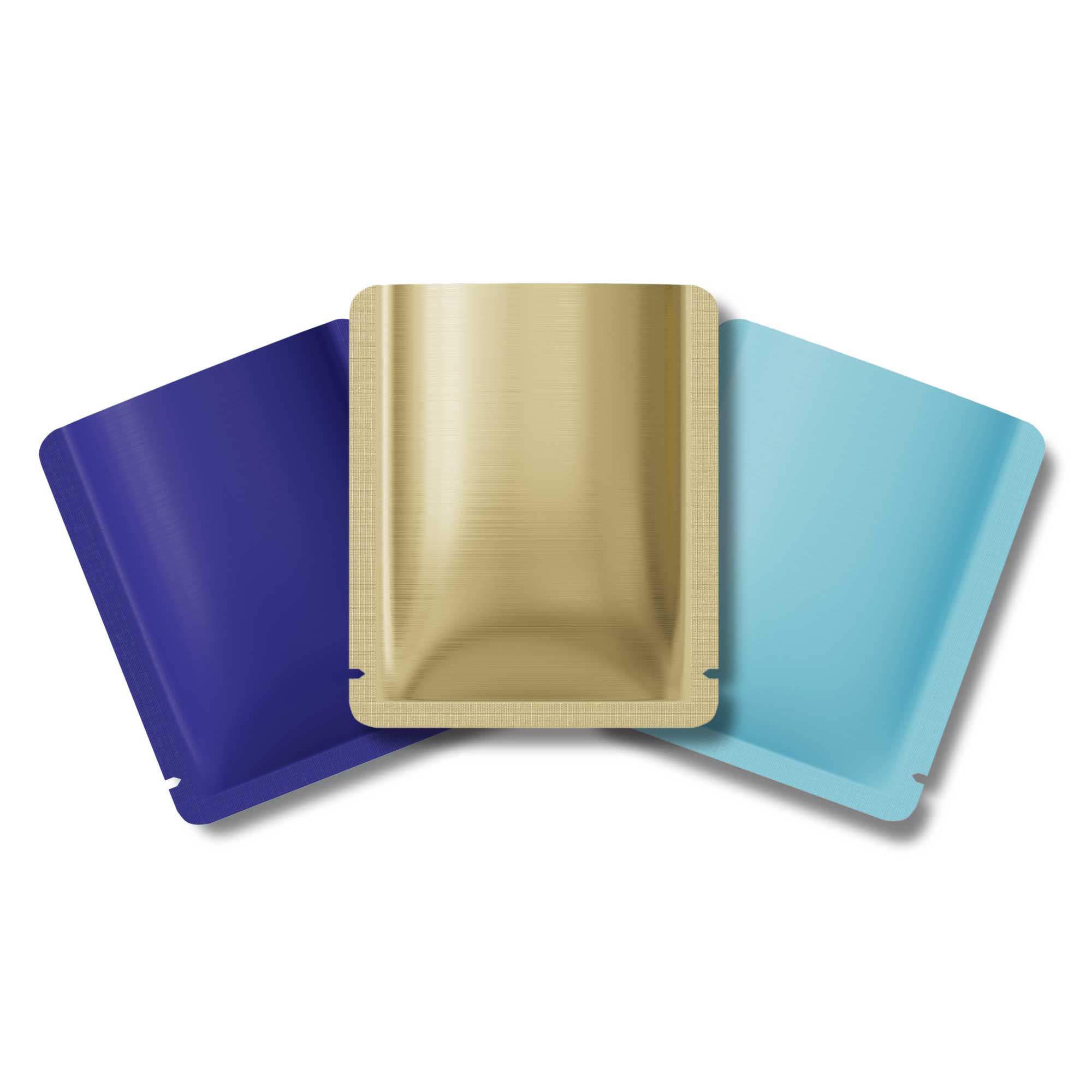 Customizable Matte Aluminum Open Top Packaging Bag