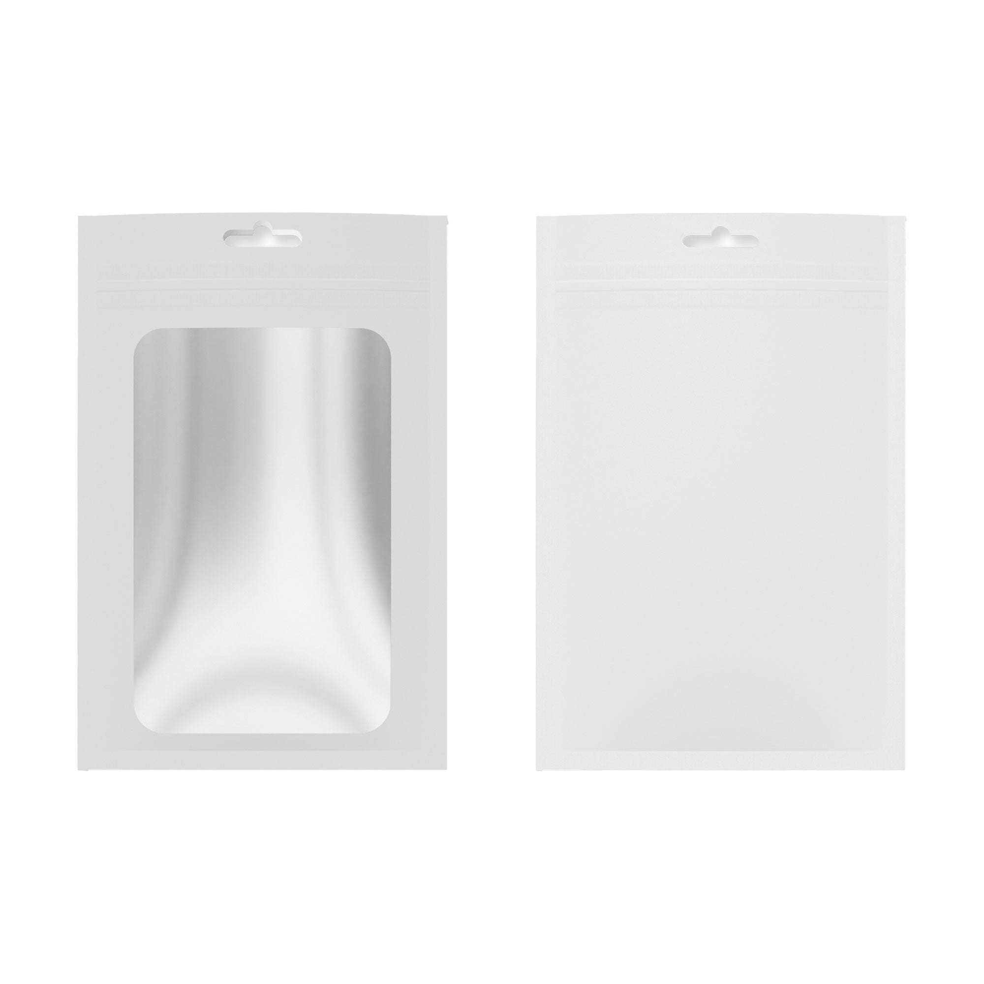 Customizable Matte Mylar Foil Flat Zipper Seal Bags with Customizable Matte Mylar Foil Flat Zipper Seal Bags with