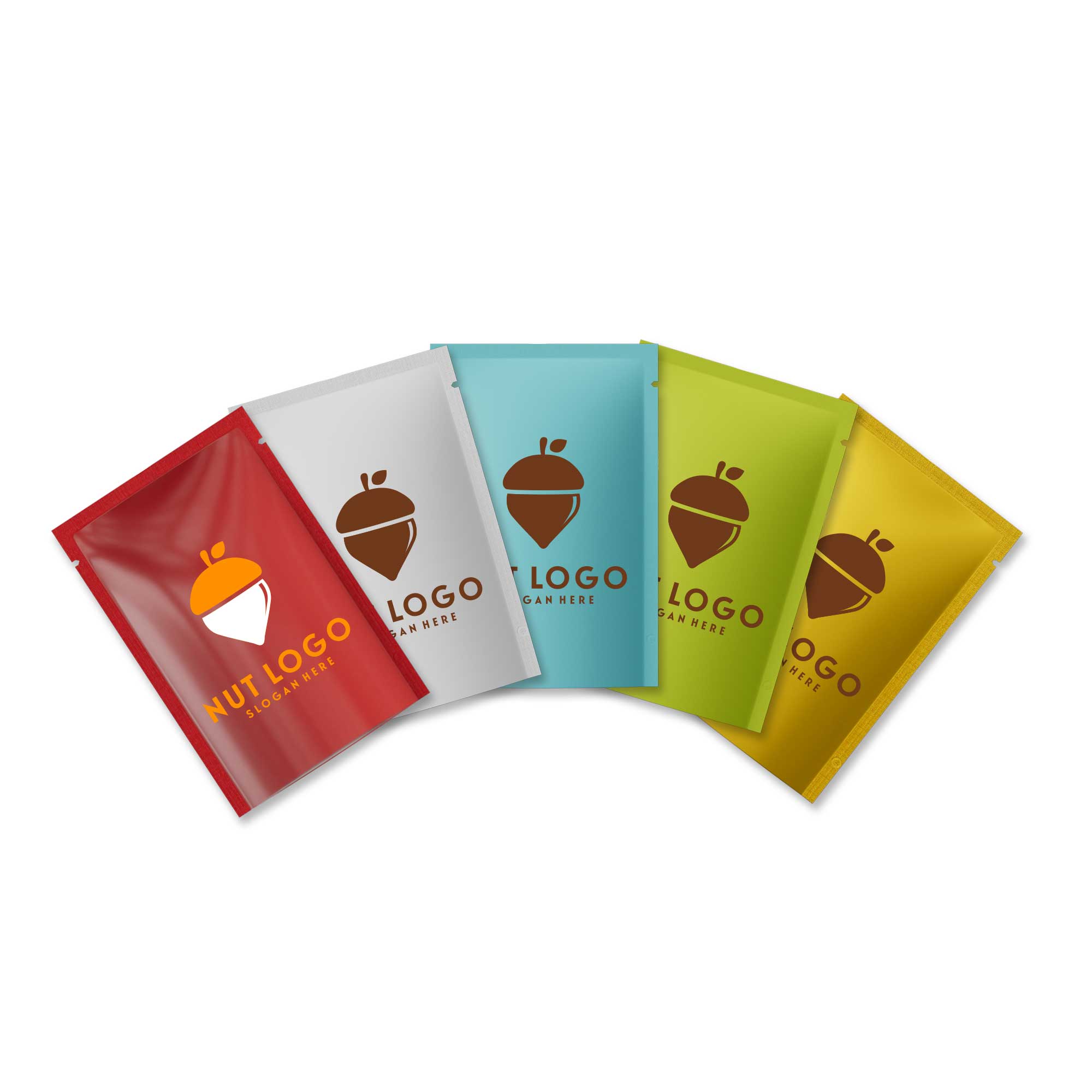 Customizable Matte Plastic Open Top Bags with Frosted Window Customizable Matte Plastic Open Top Bags with Frosted Window