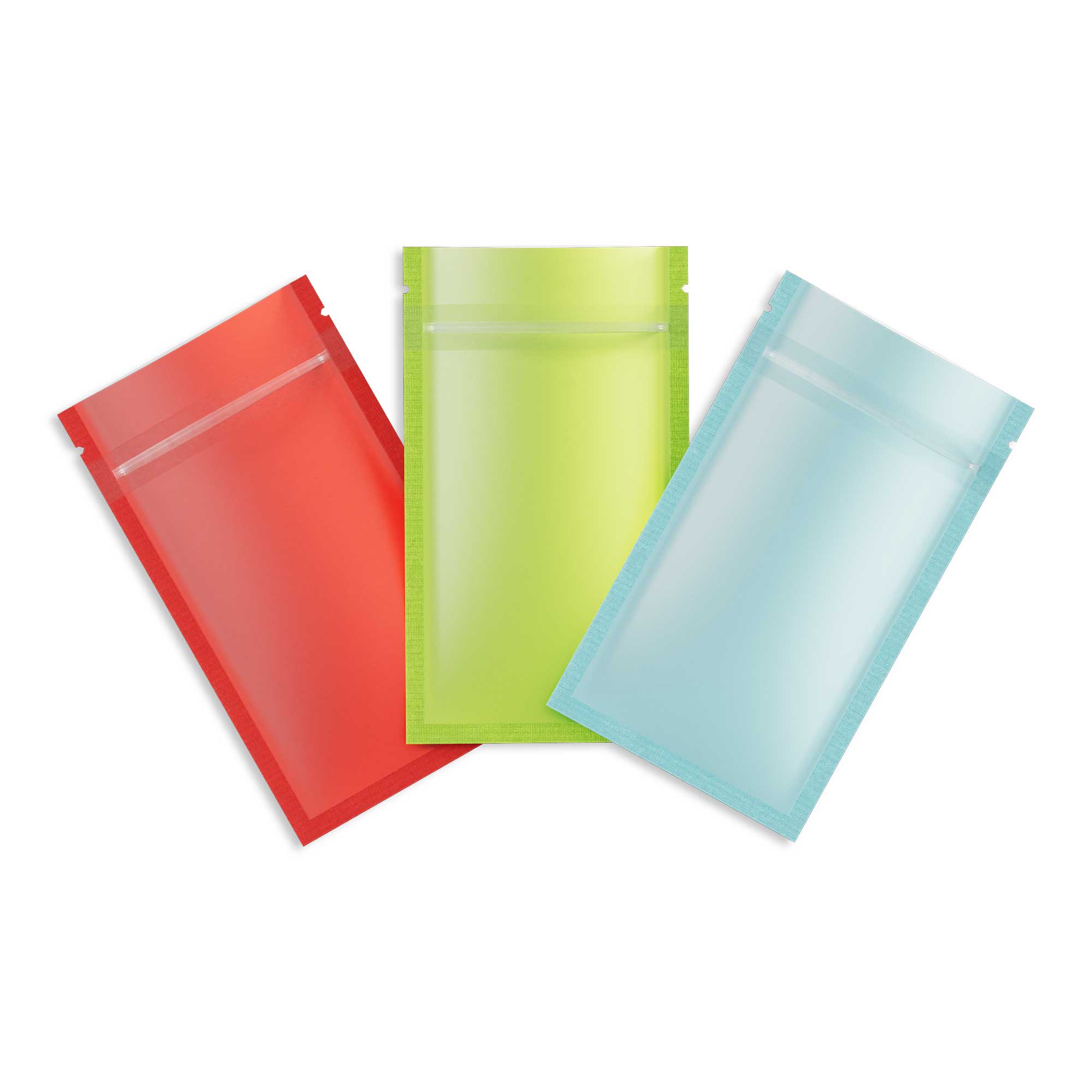 Customizable Matte Plastic Zipper Seal Bags with Frosted