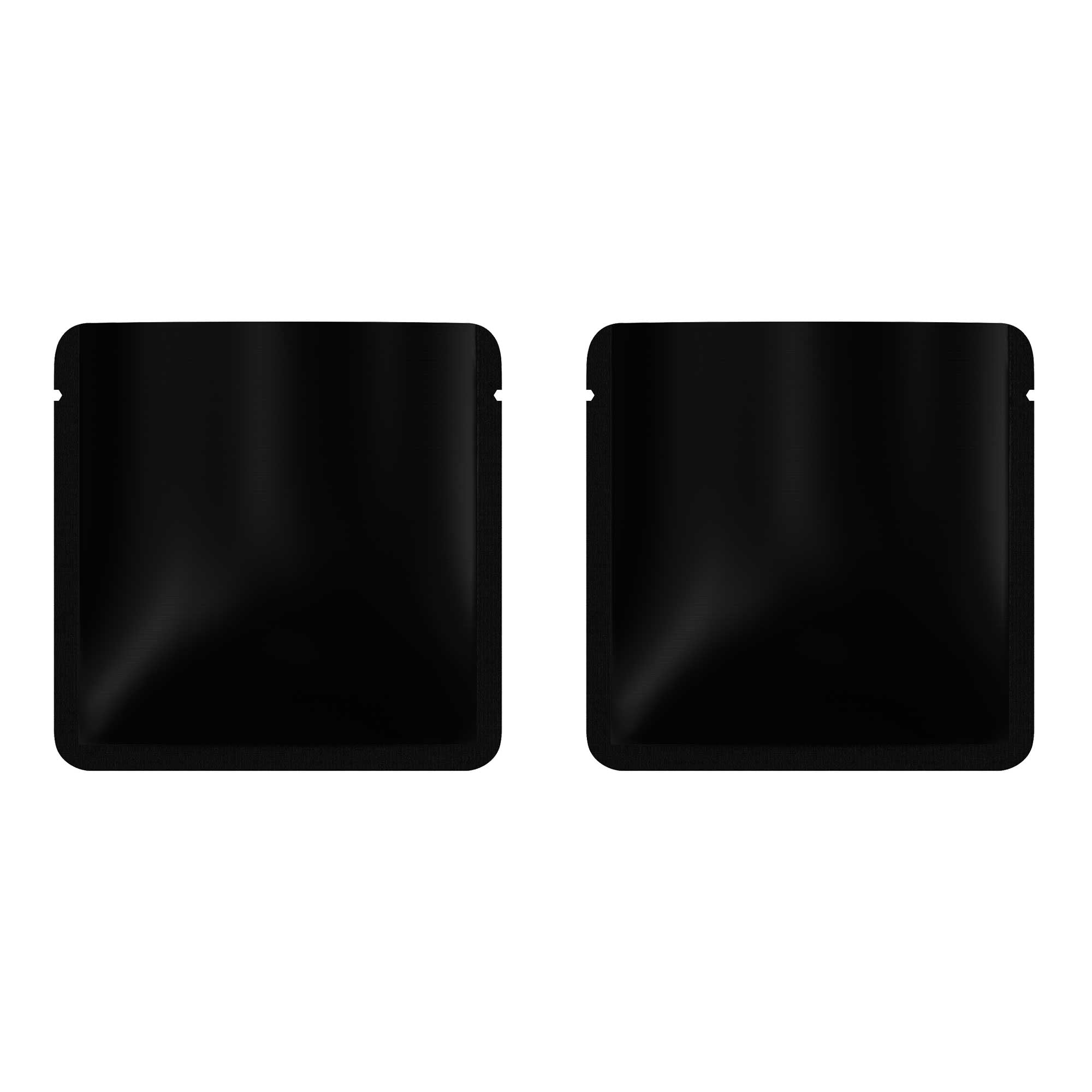 Customizable Matte Square Aluminum Open Top Bag with Rounded Customizable Matte Square Aluminum Open Top Bag with Rounded