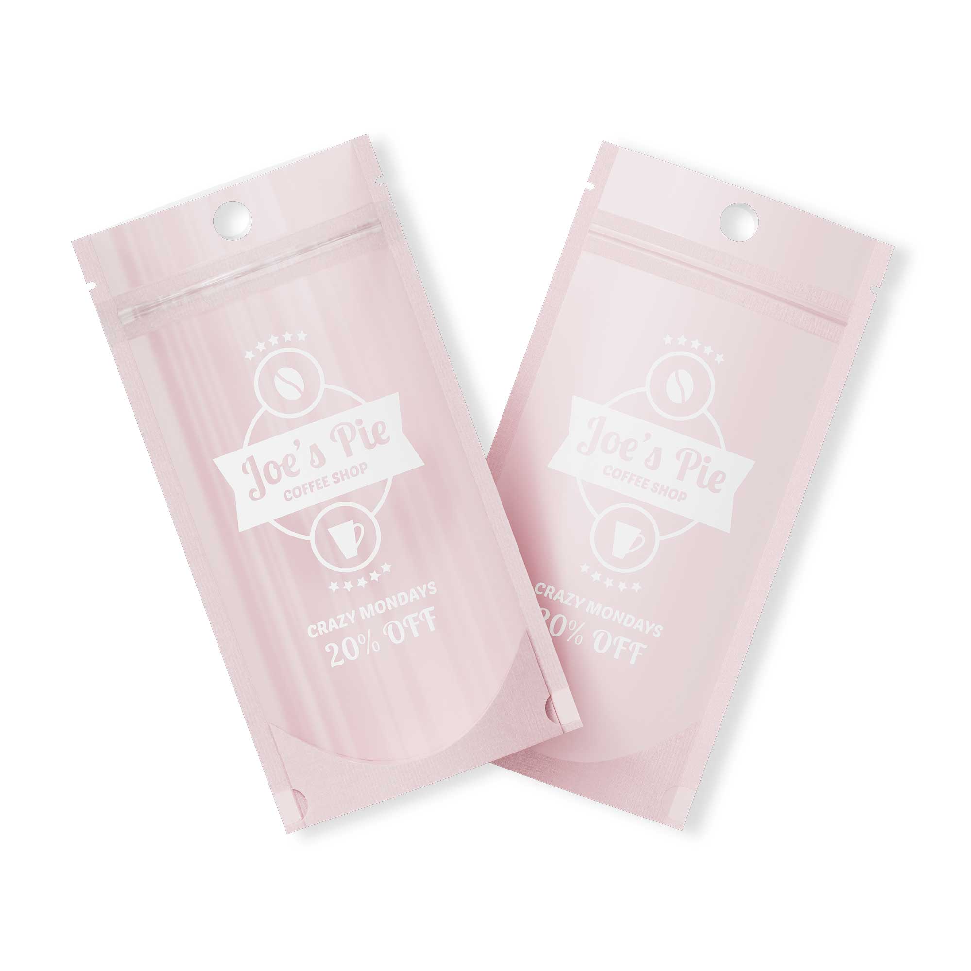 Customizable Pastel Tall Stand Up Zipper Seal Bags with Customizable Pastel Tall Stand Up Zipper Seal Bags with
