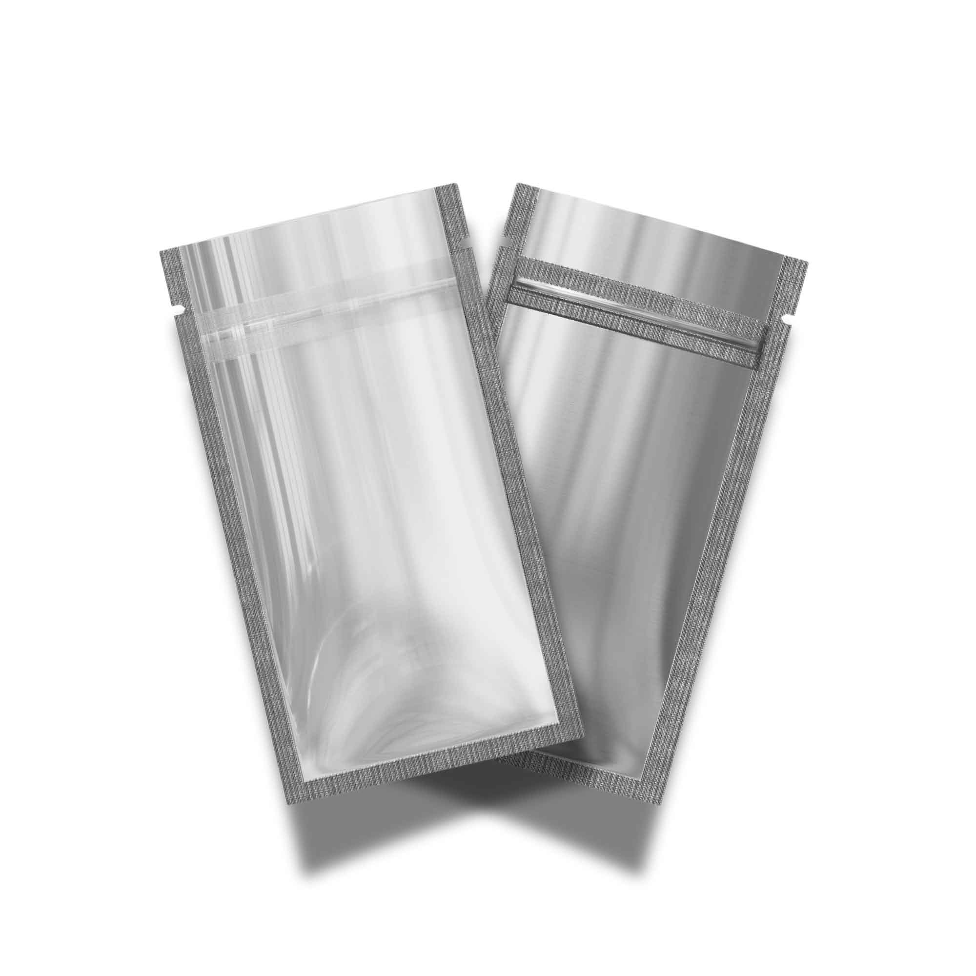 Customizable Single Side Clear Front with Chrome Silver Meta Customizable Single Side Clear Front with Chrome Silver Meta