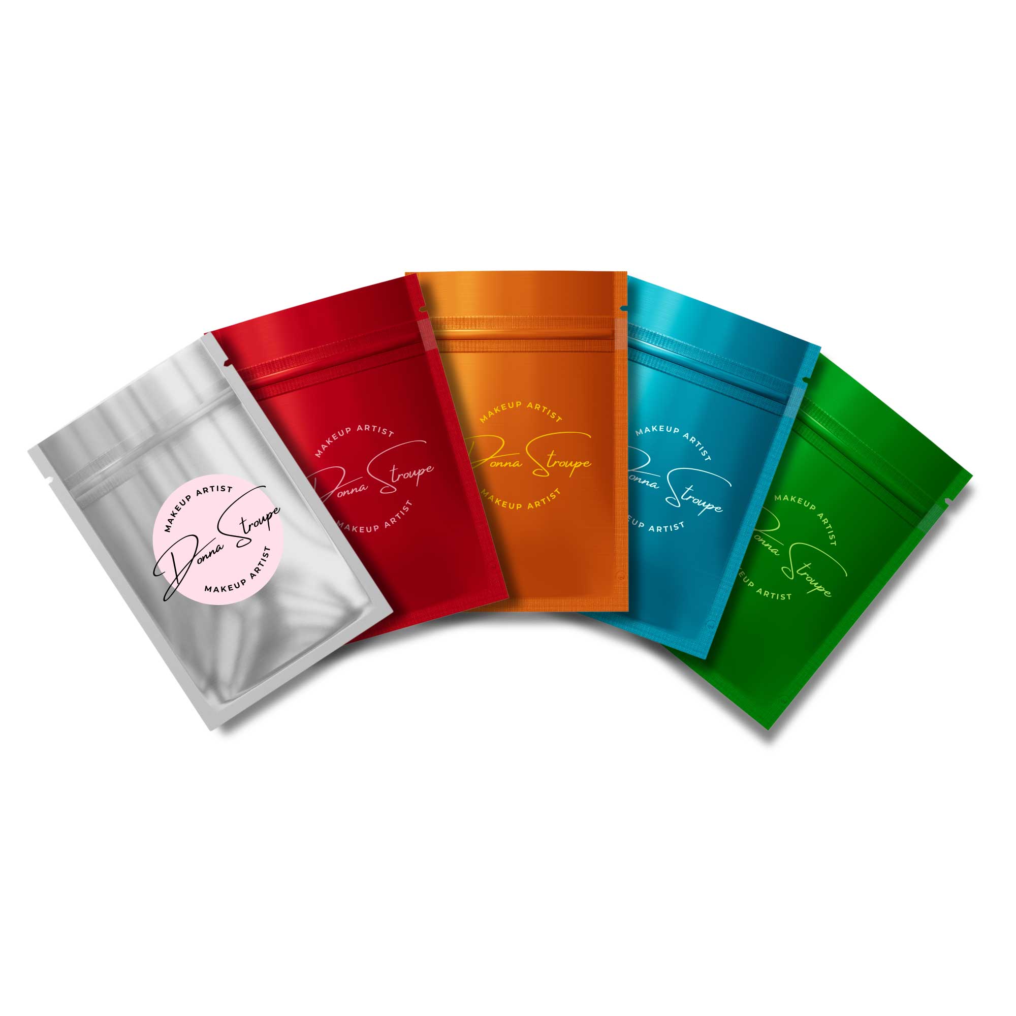 Customizable Single Side Matte Color Metallic Mylar Flat Customizable Single Side Matte Color Metallic Mylar Flat