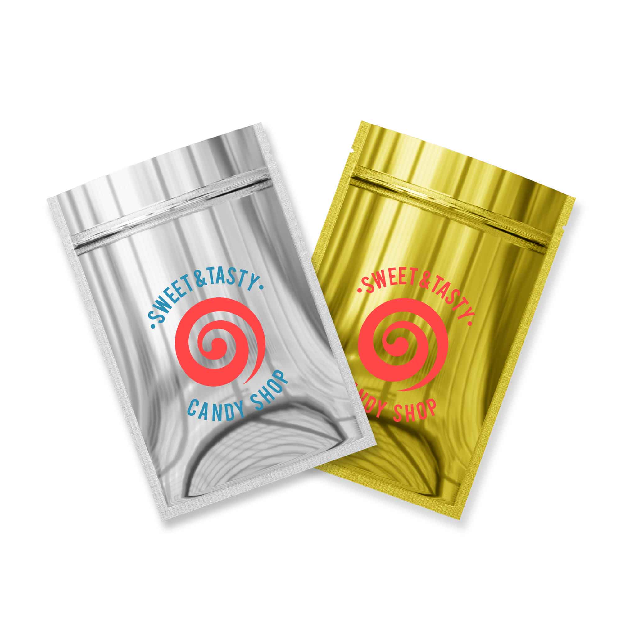 Customizable Smooth Glossy Double-Sided Mylar Flat Zipper Customizable Smooth Glossy Double-Sided Mylar Flat Zipper