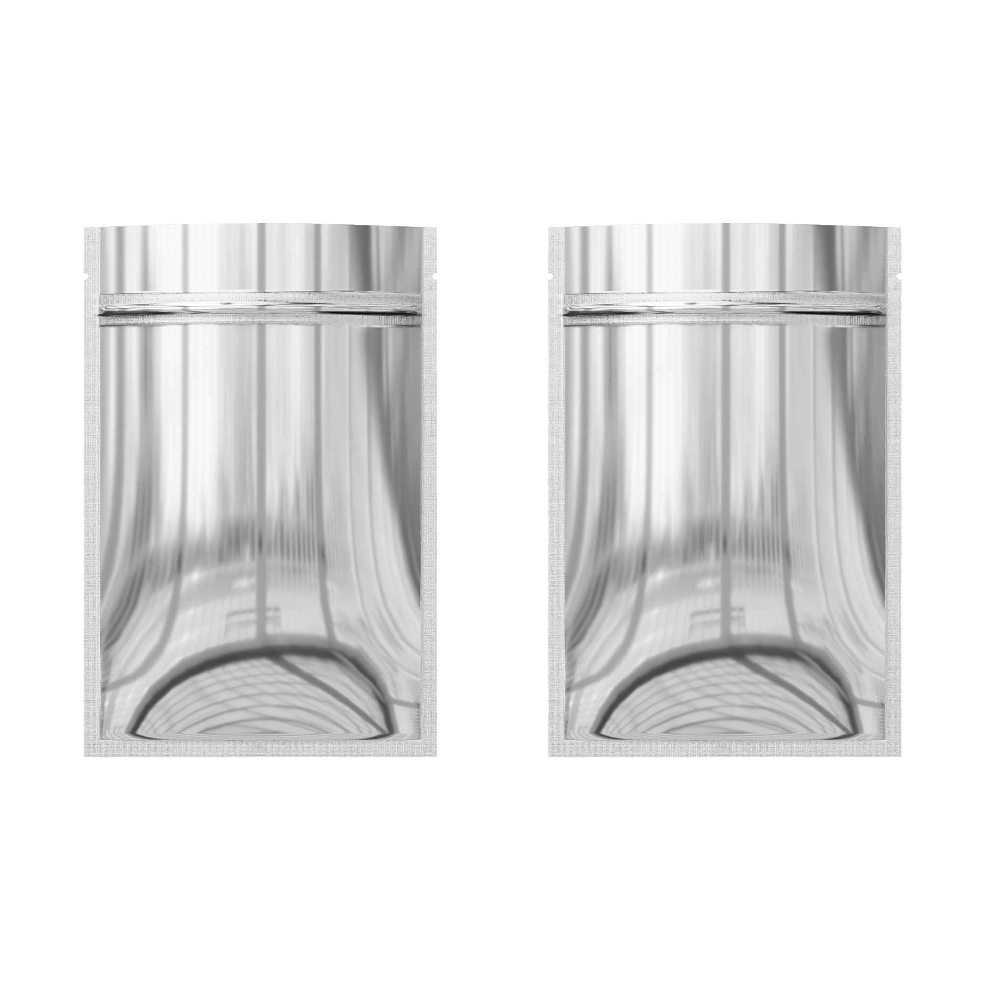 Customizable Smooth Glossy Double-Sided Mylar Flat Zipper Customizable Smooth Glossy Double-Sided Mylar Flat Zipper