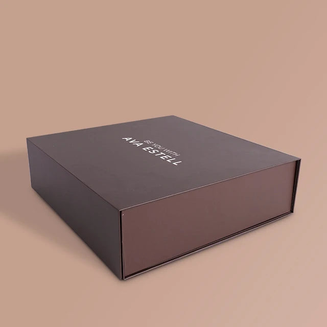 Customized Book-Shape Cardboard Box Gold Foil Embossing Customized Book-Shape Cardboard Box Gold Foil Embossing