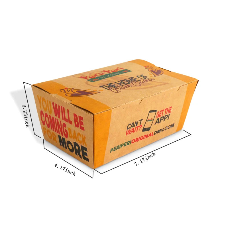 Customized Disposable Fried Chicken Dog Takeaway Fast Food Customized Disposable Fried Chicken Dog Takeaway Fast Food