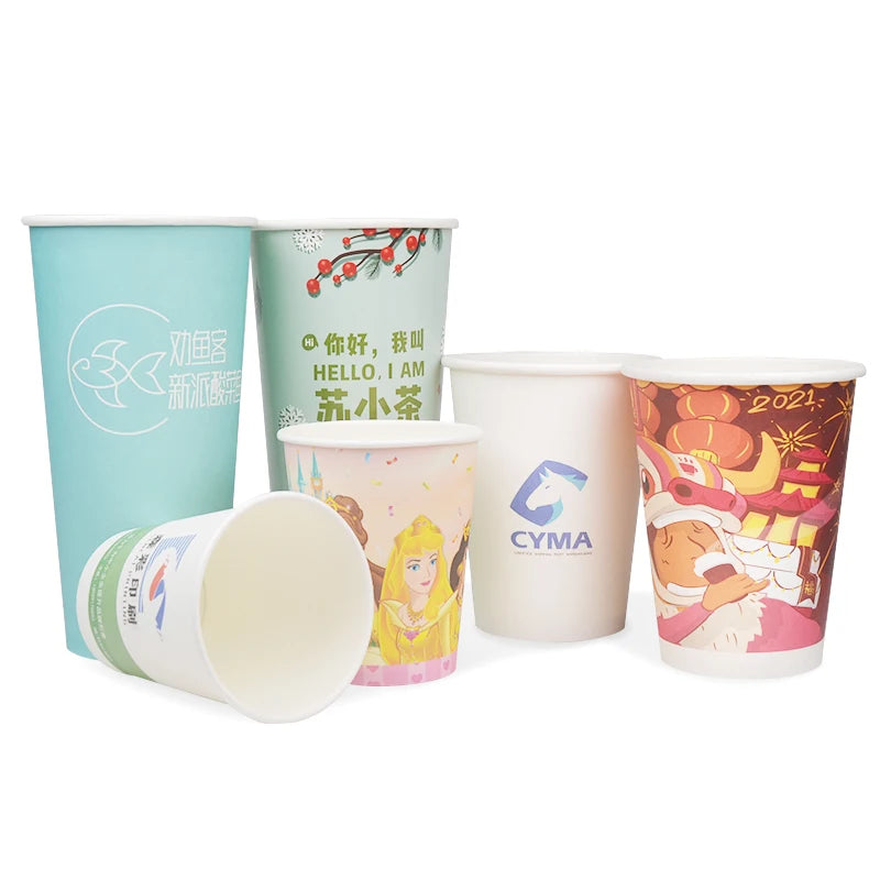Customized Logo Double-Layer Hollow Disposable Compostable