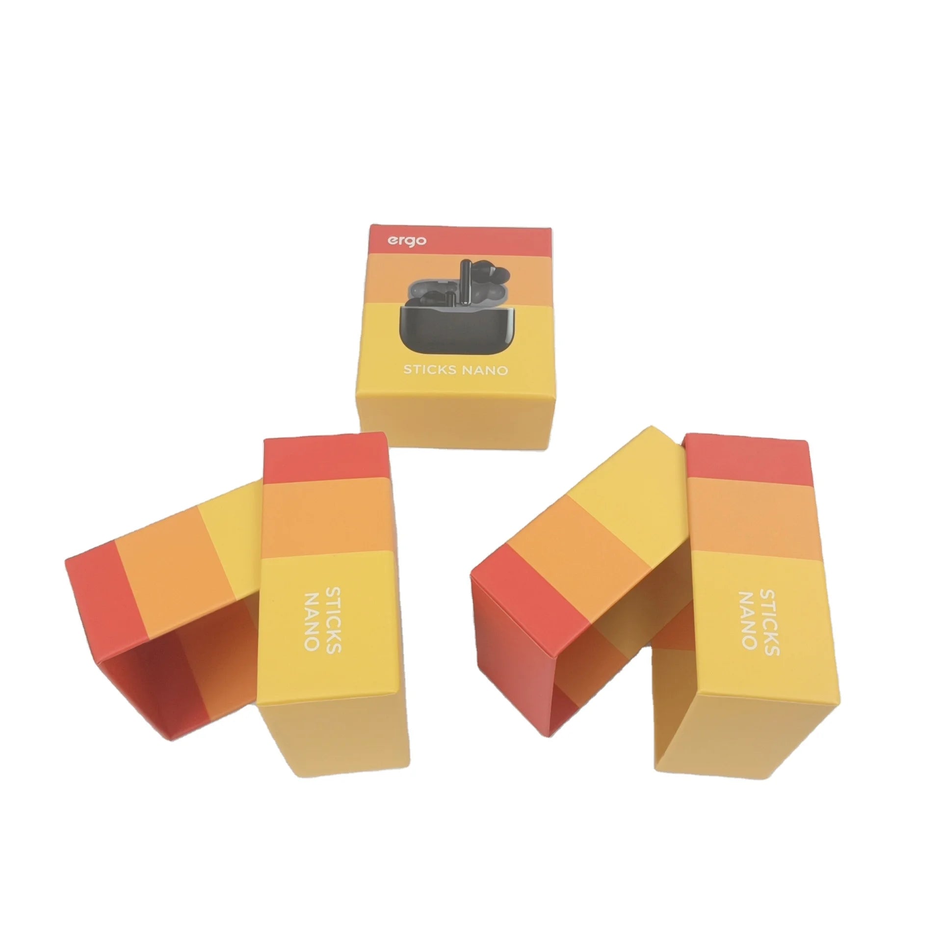 Customized logo Printing Paper Wireless Earphone Headphone Customized logo Printing Paper Wireless Earphone Headphone