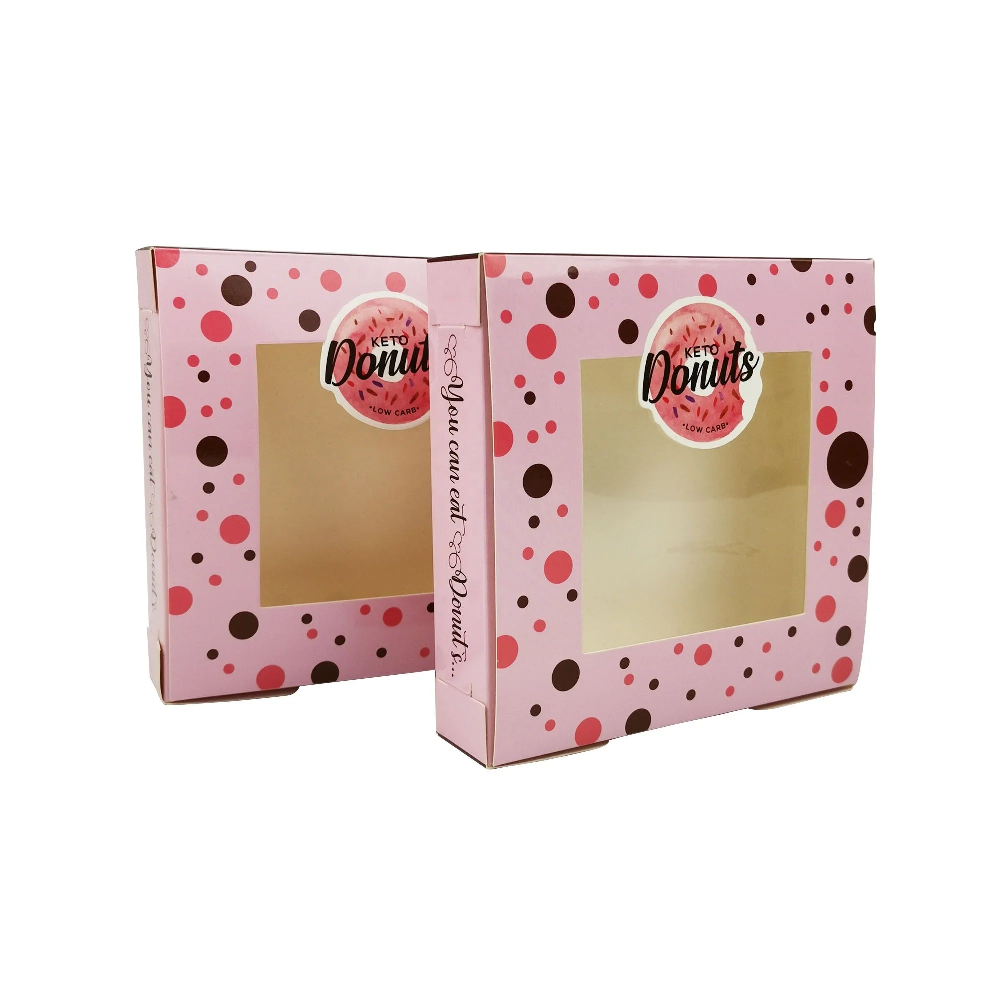 Customized Printing Bakery Donuts Take Away Sweet Box Paper Customized Printing Bakery Donuts Take Away Sweet Box Paper