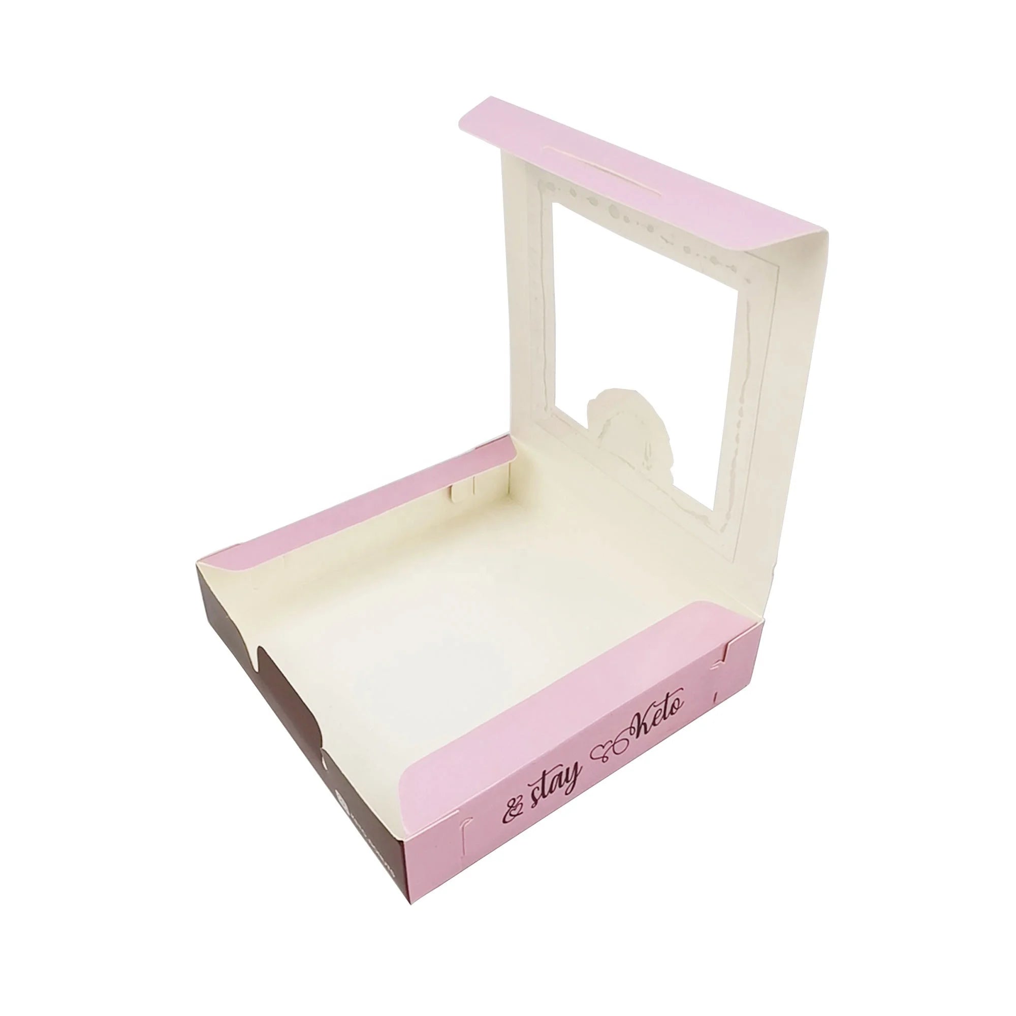 Customized Printing Bakery Donuts Take Away Sweet Box Paper Customized Printing Bakery Donuts Take Away Sweet Box Paper