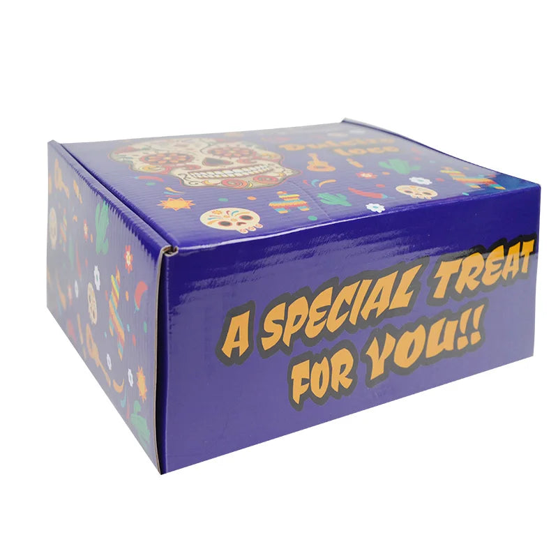 Customized Skull Design Purple Base Gloss Lamination Customized Skull Design Purple Base Gloss Lamination