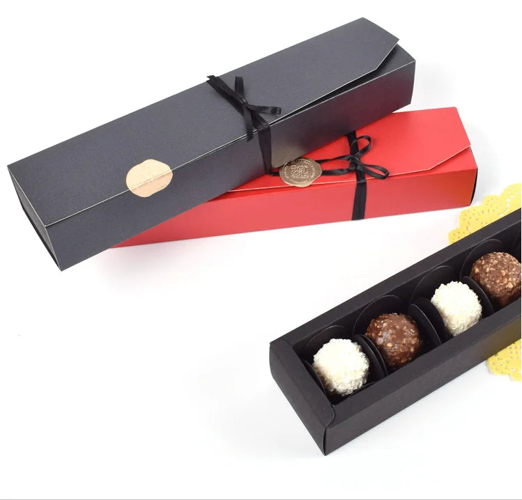 Delicate Customized Chocolate Gift White Card Delicate Customized Chocolate Gift White Card