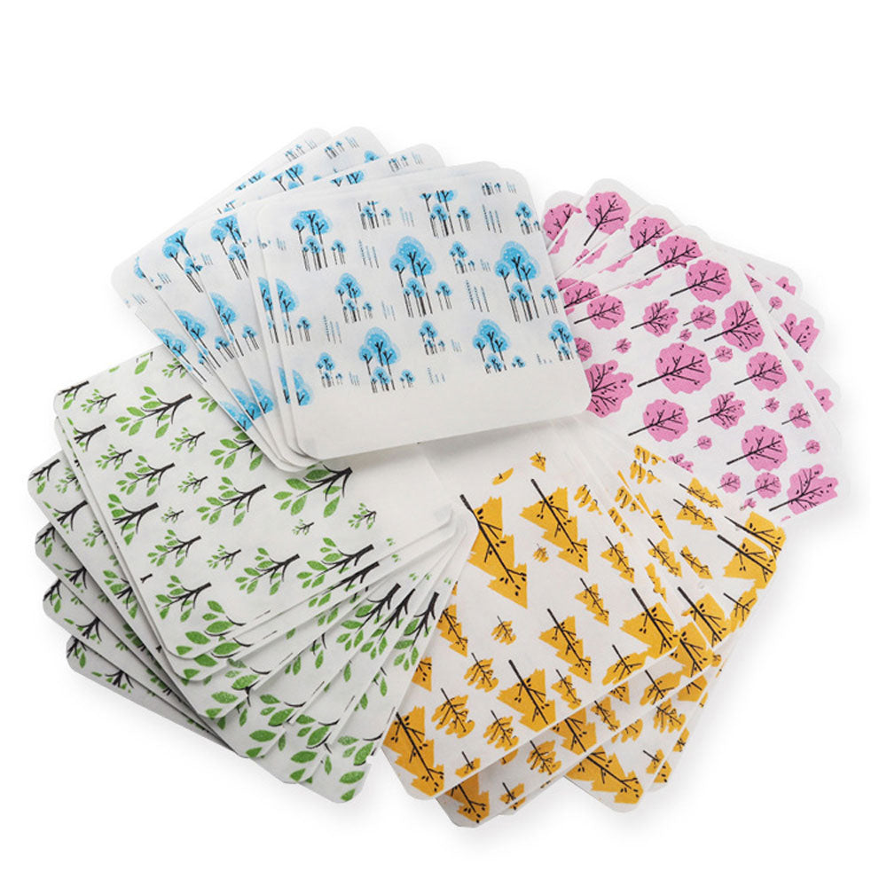 Double-Sided Paper Tree Design Open Top Bags Double-Sided Paper Tree Design Open Top Bags