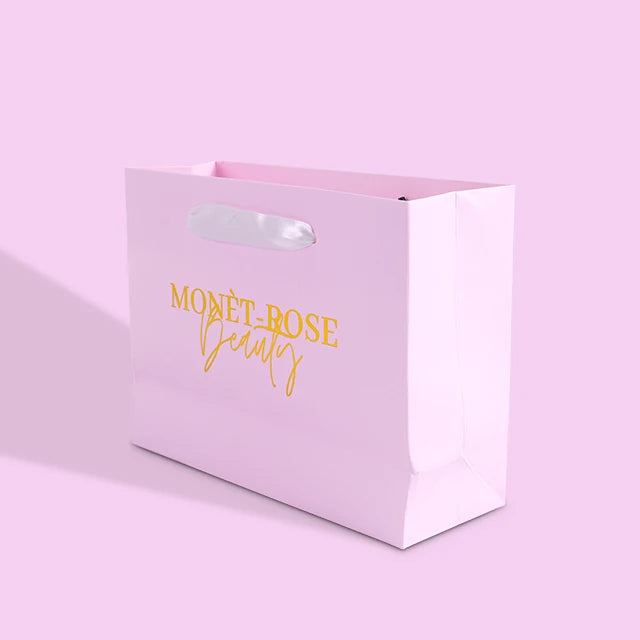 Durable Eco-Friendly Luxury Art Paper Gift Bag with Ribbon