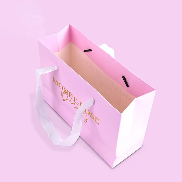 Durable Eco-Friendly Luxury Art Paper Gift Bag with Ribbon Durable Eco-Friendly Luxury Art Paper Gift Bag with Ribbon