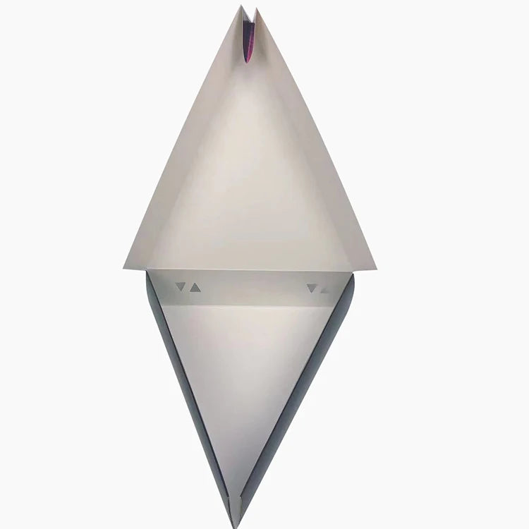 Eco-friendly Collapisable Customized Art Paper Box Triangle Eco-friendly Collapisable Customized Art Paper Box Triangle