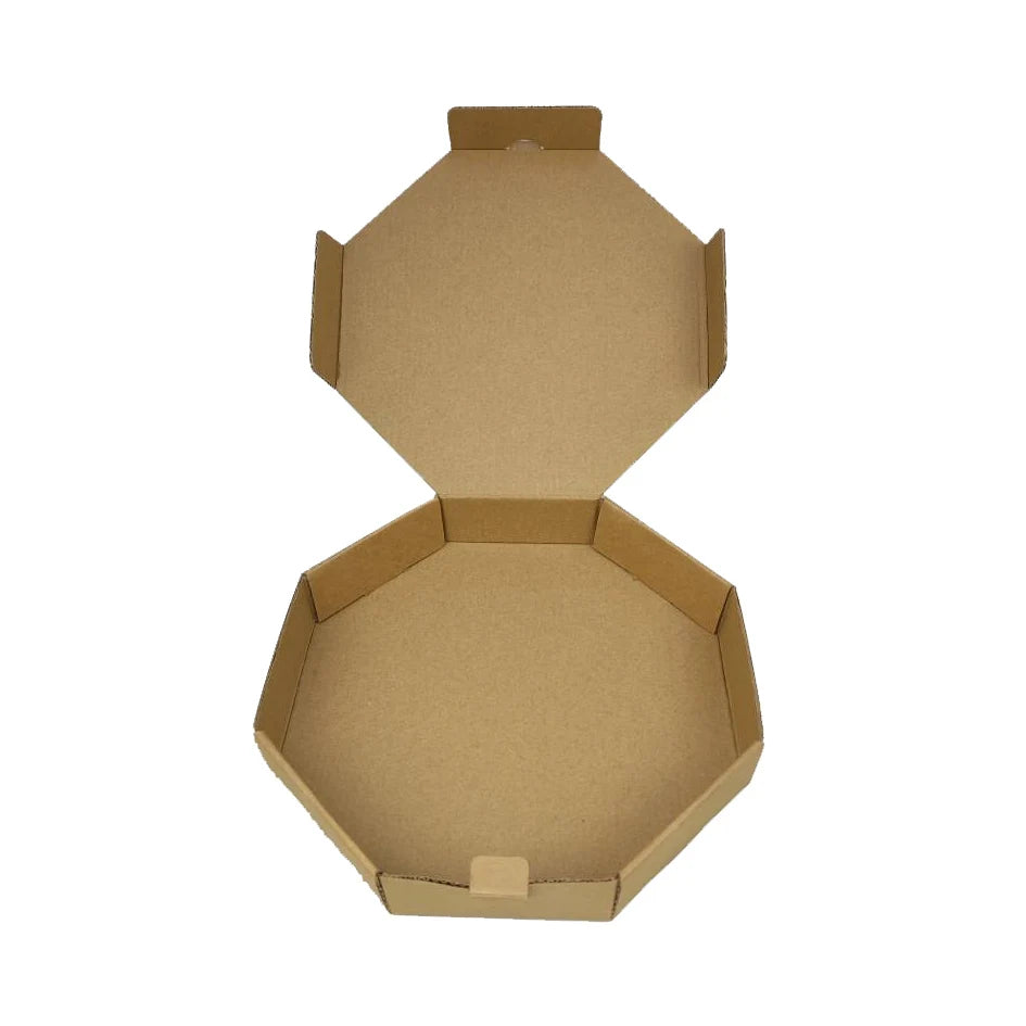 Eco Friendly Corrugated Board Round Pizza Boxes Customized Eco Friendly Corrugated Board Round Pizza Boxes Customized