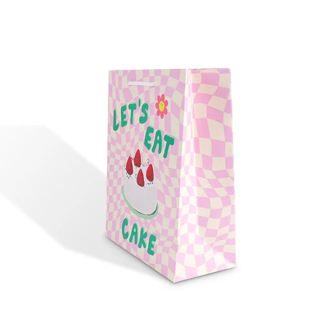 Eco-friendly Custom Logo Biodegradable Art Paper Bag for