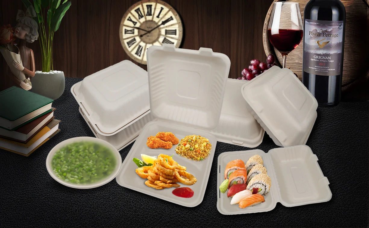Eco-friendly Disposable Sugarcane Pulp Paper Bowl Eco-friendly Disposable Sugarcane Pulp Paper Bowl