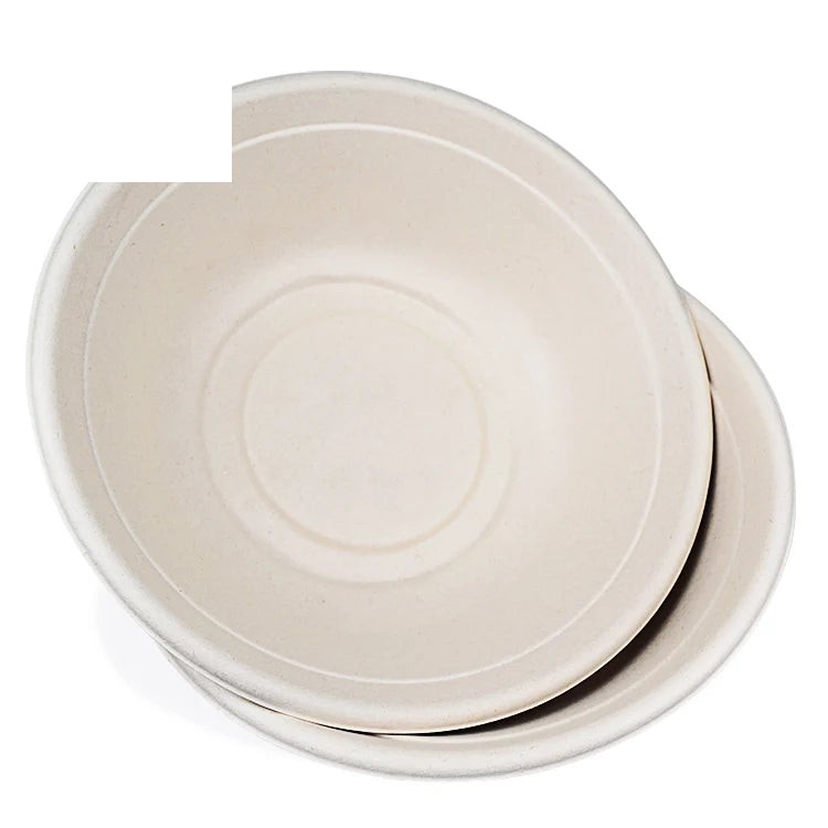 Eco-friendly Disposable Sugarcane Pulp Paper Bowl Eco-friendly Disposable Sugarcane Pulp Paper Bowl
