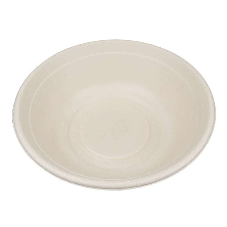 Eco-friendly Disposable Sugarcane Pulp Paper Bowl Eco-friendly Disposable Sugarcane Pulp Paper Bowl