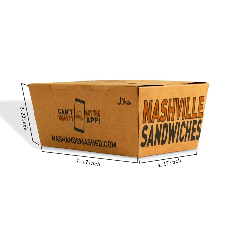 Eco Friendly Kraft French Fries Chicken Dog Packaging Eco Friendly Kraft French Fries Chicken Dog Packaging
