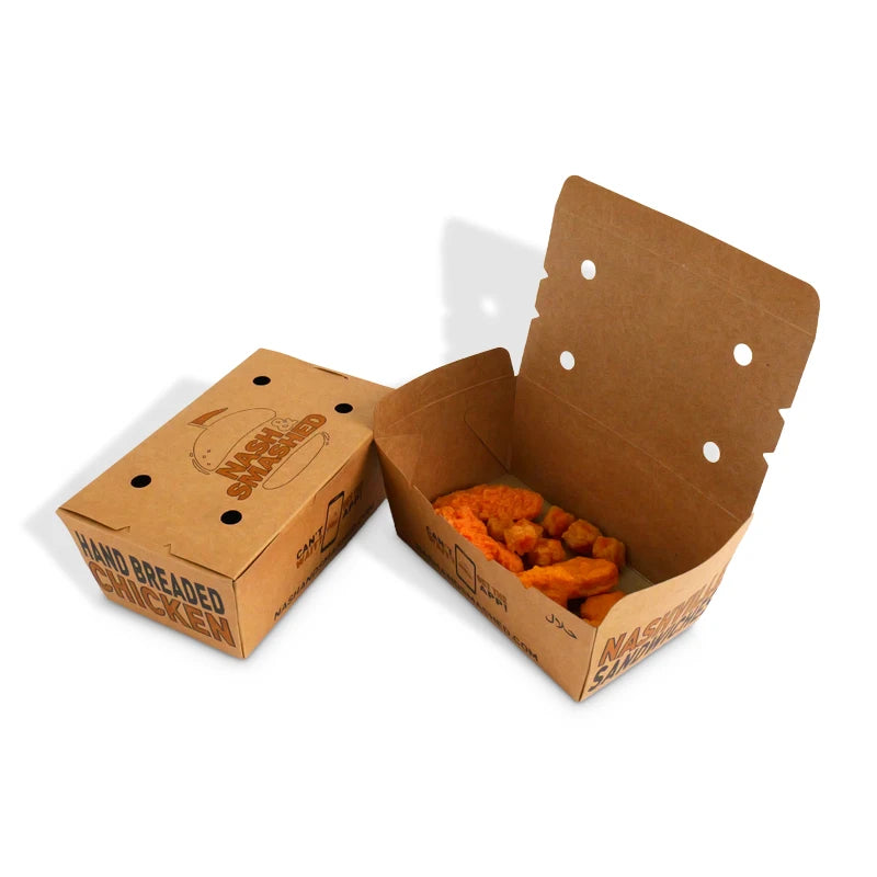 Eco Friendly Kraft French Fries Chicken Dog Packaging Eco Friendly Kraft French Fries Chicken Dog Packaging