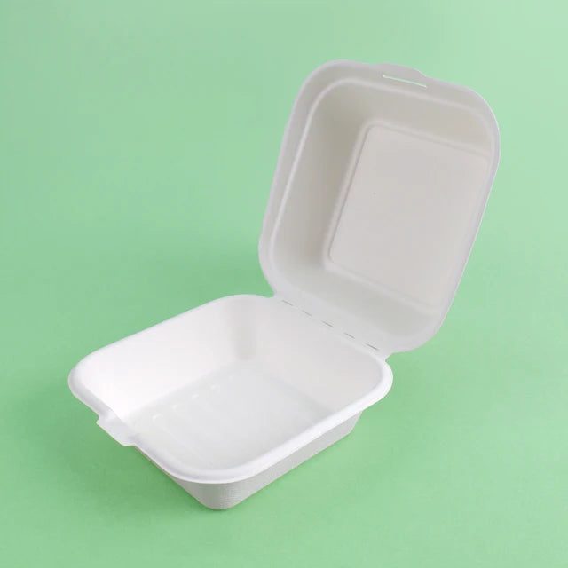 Eco-Friendly Sugarcane Pulp Food Containers Biodegradable Eco-Friendly Sugarcane Pulp Food Containers Biodegradable