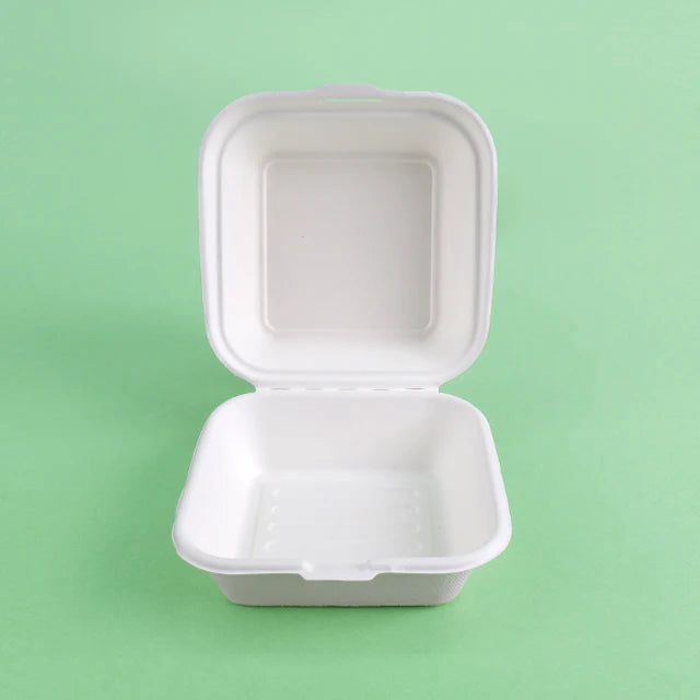 Eco-Friendly Sugarcane Pulp Food Containers Biodegradable Eco-Friendly Sugarcane Pulp Food Containers Biodegradable