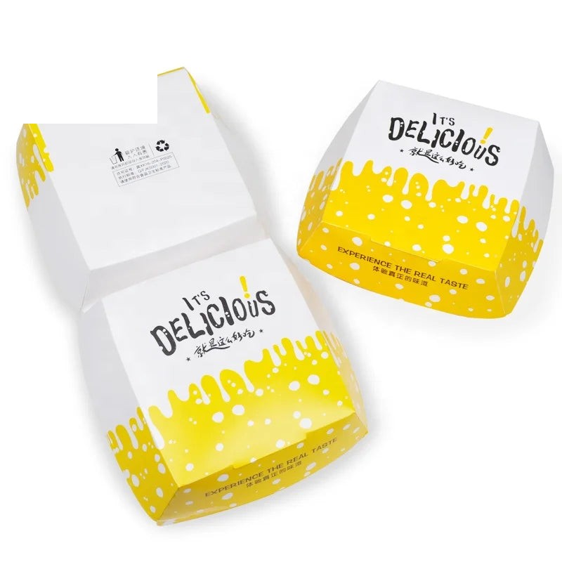 Ecofriendly Custom Logo Printed Take Away Food Grade Art