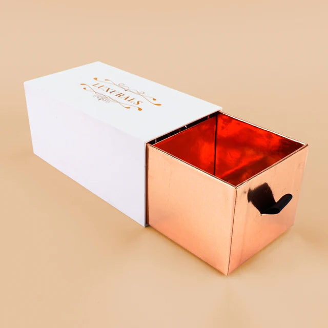 Elegant Custom Logo Printed Cardboard Drawer-Style Candle Elegant Custom Logo Printed Cardboard Drawer-Style Candle