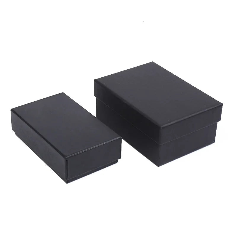 Elegant Custom logo Shoes Black Rigid Cardboard Paper Box