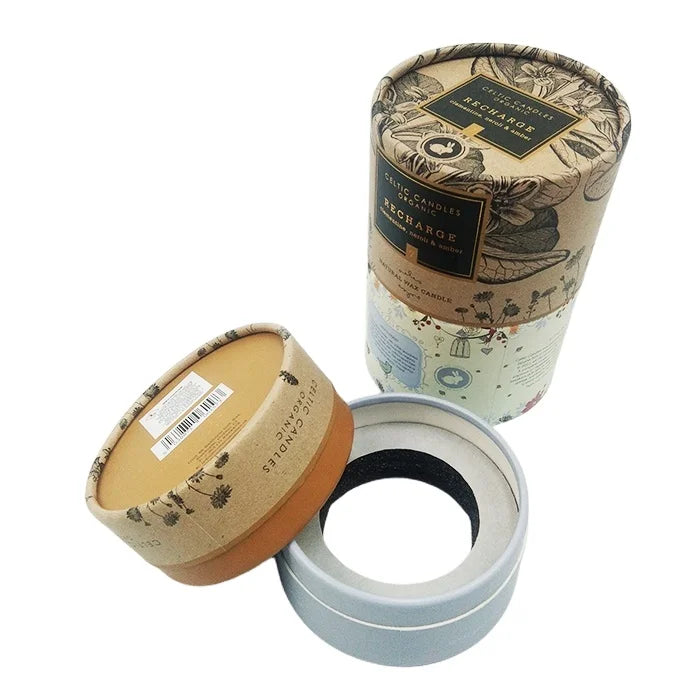 Elegant Custom Printing Candy Round Paper Box for Wedding Elegant Custom Printing Candy Round Paper Box for Wedding