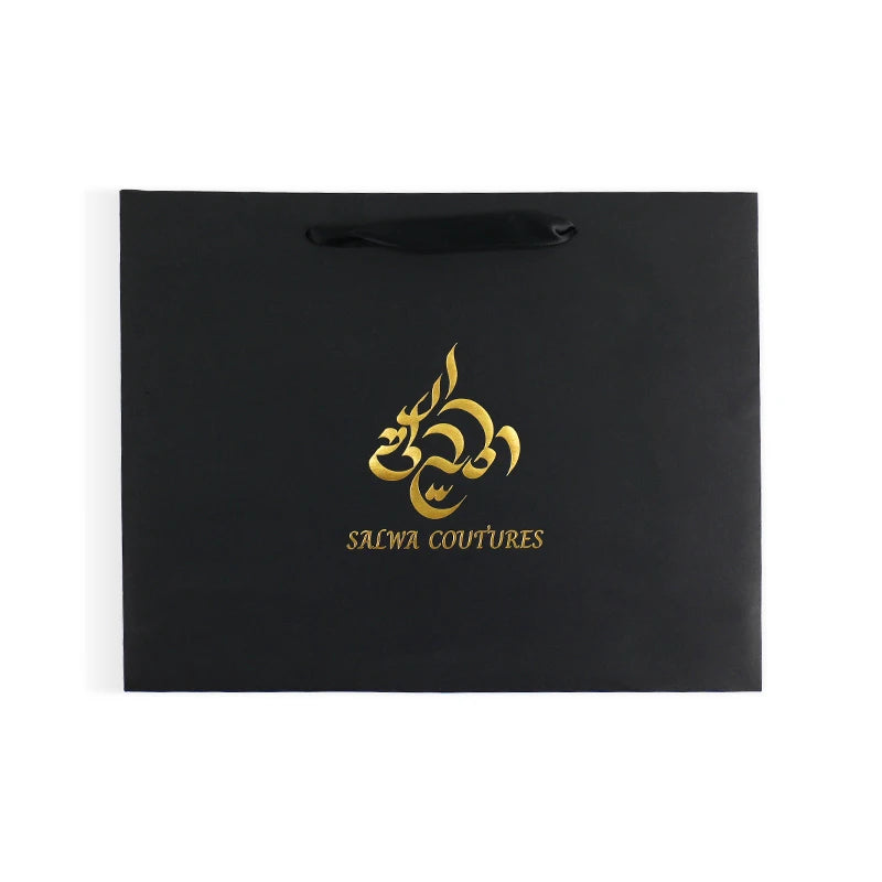 Elegant High-End Retail Packaging Custom Logo Printed Art